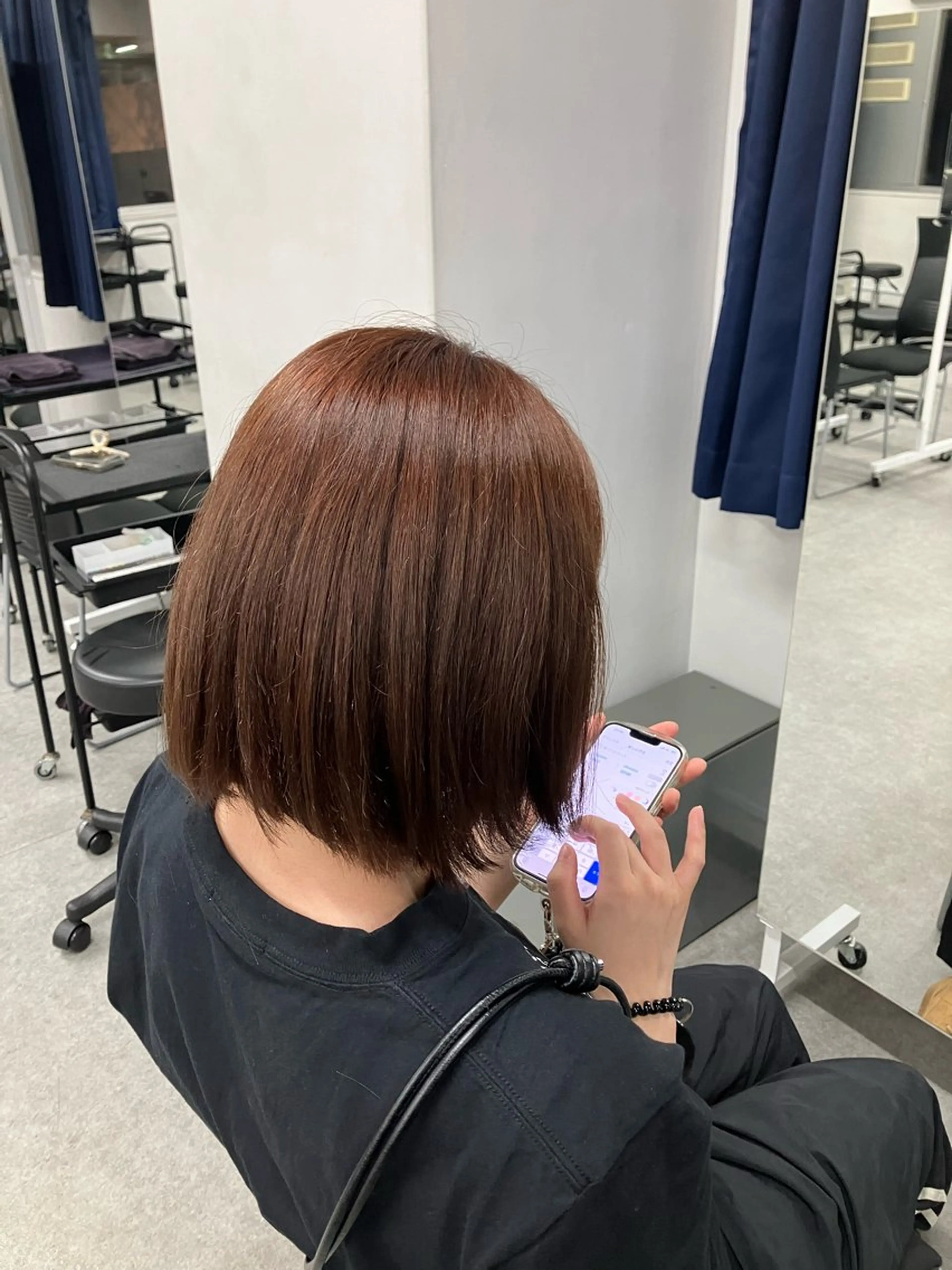 ミディアム フェザーパーマ職人 🪽yutoのヘアスタイル