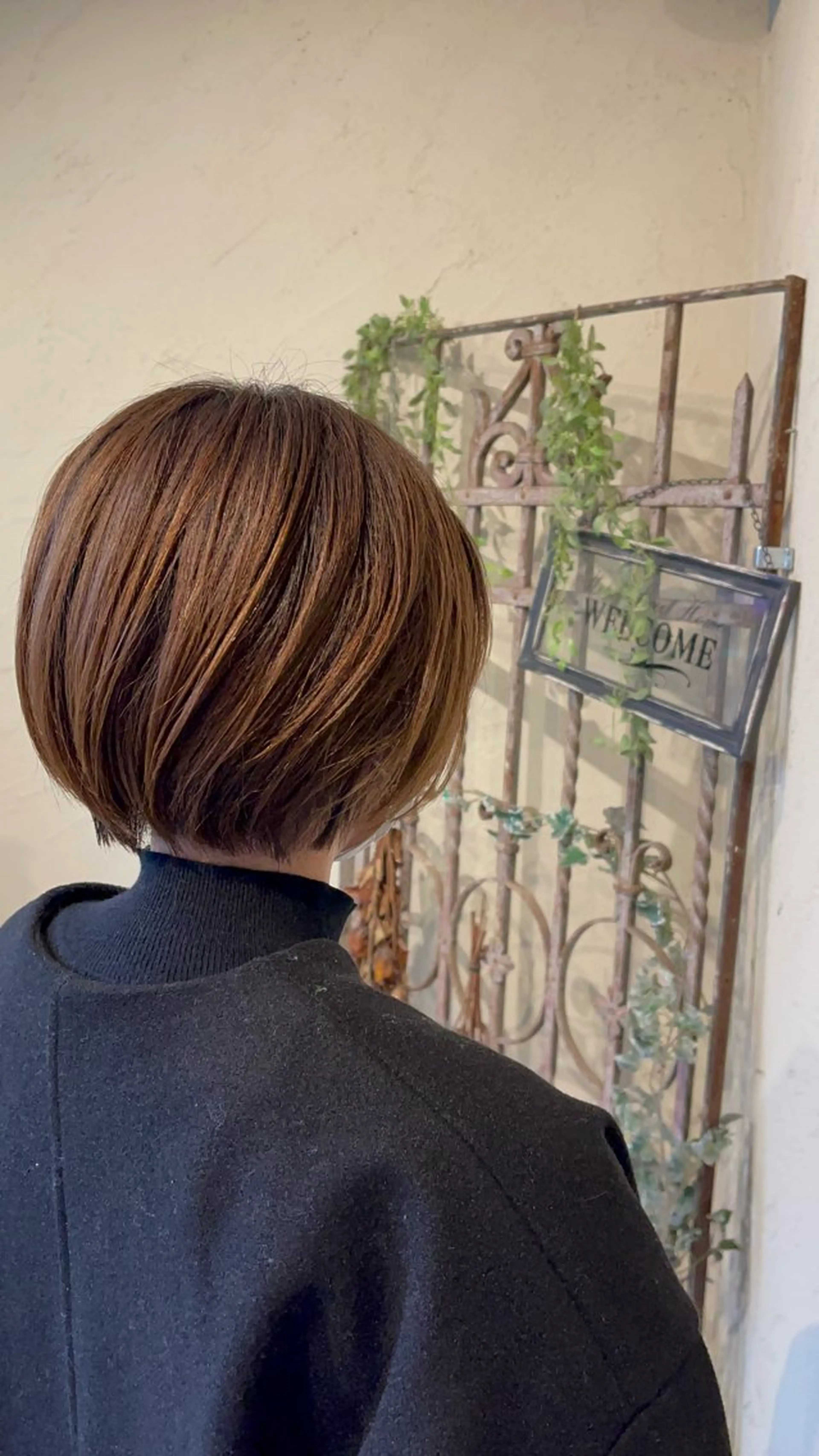 ショート カラー ボブ カット ヘアカラー トリートメント ショート/ボブ アンドウ☺︎のヘアスタイル