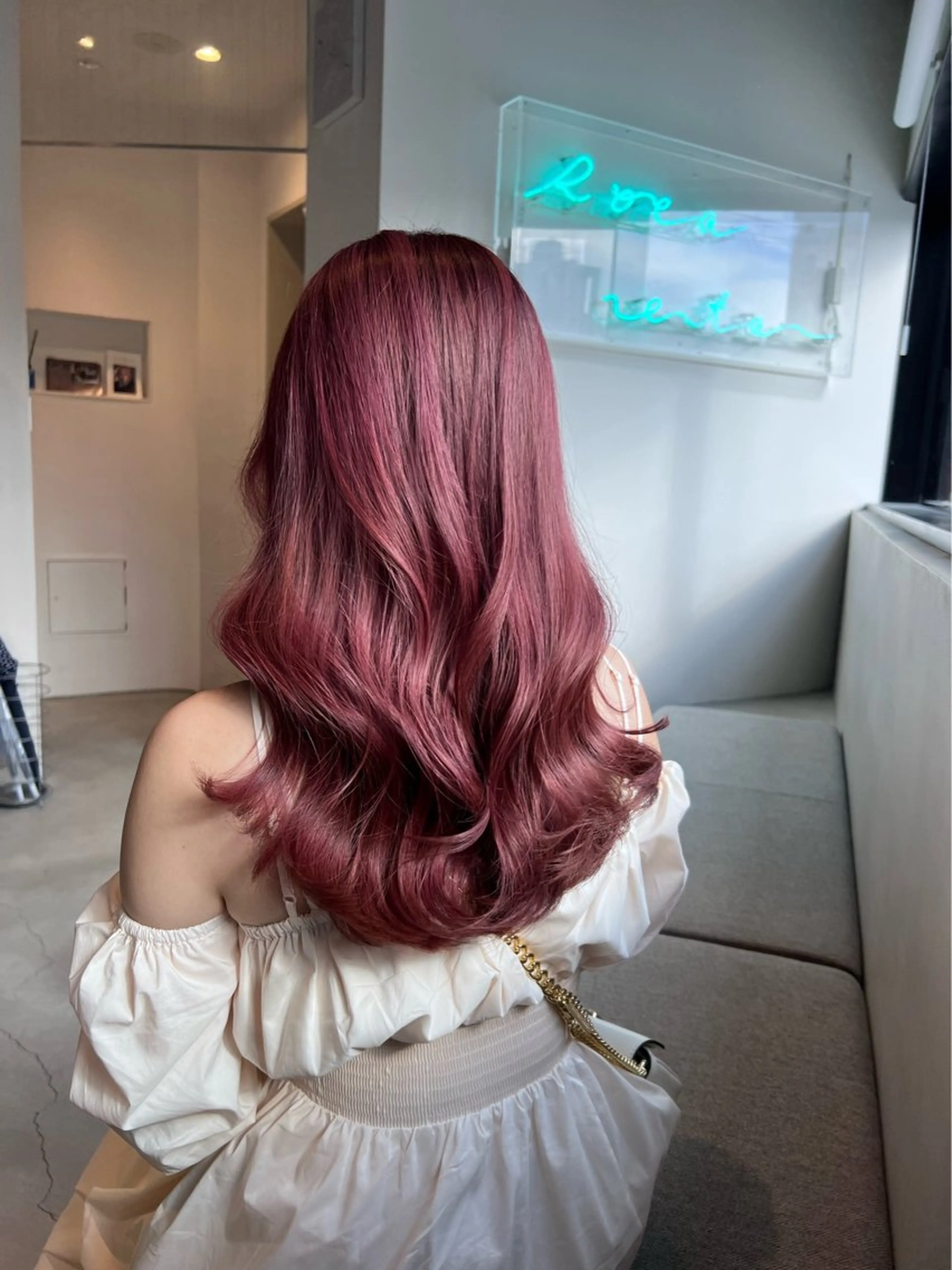 ロング カラー ロカリタ　河原町三条所属・🌐👽フクイ キララ🌎💎のヘアスタイル