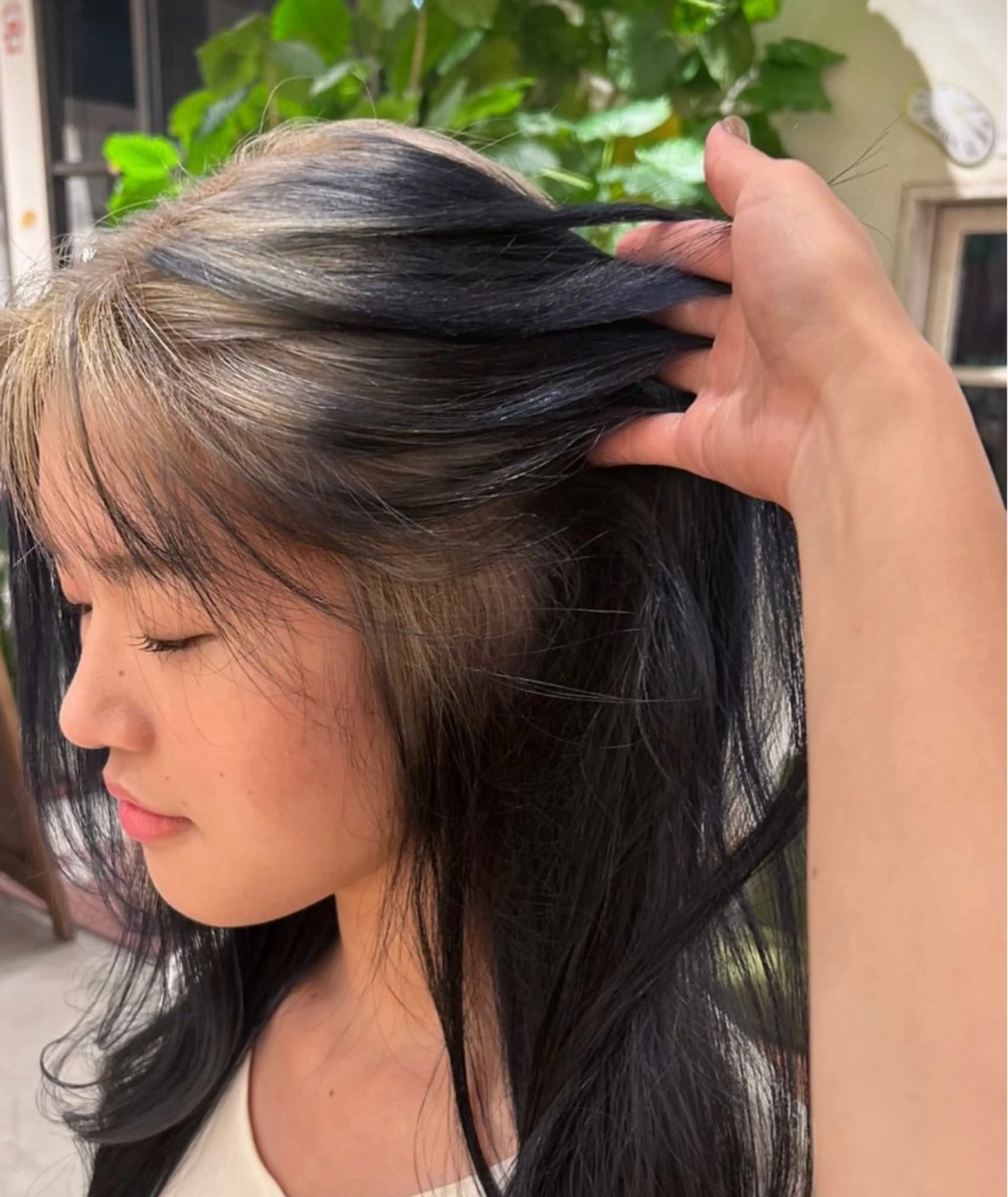 カラー デザインカラー グラデーションカラー 大髙 まりののヘアスタイル