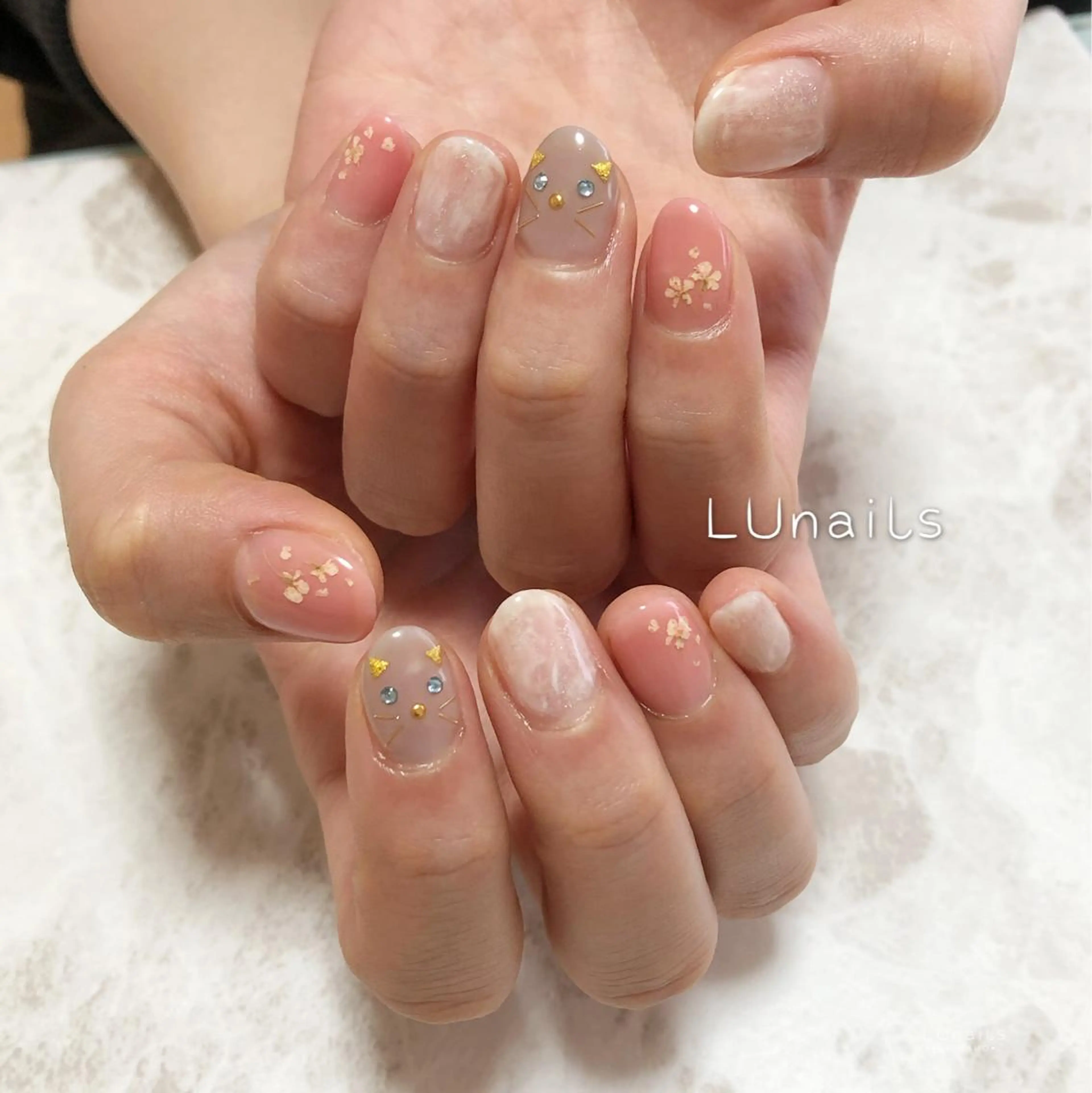 ネイル LUnails MAHOのネイルデザイン