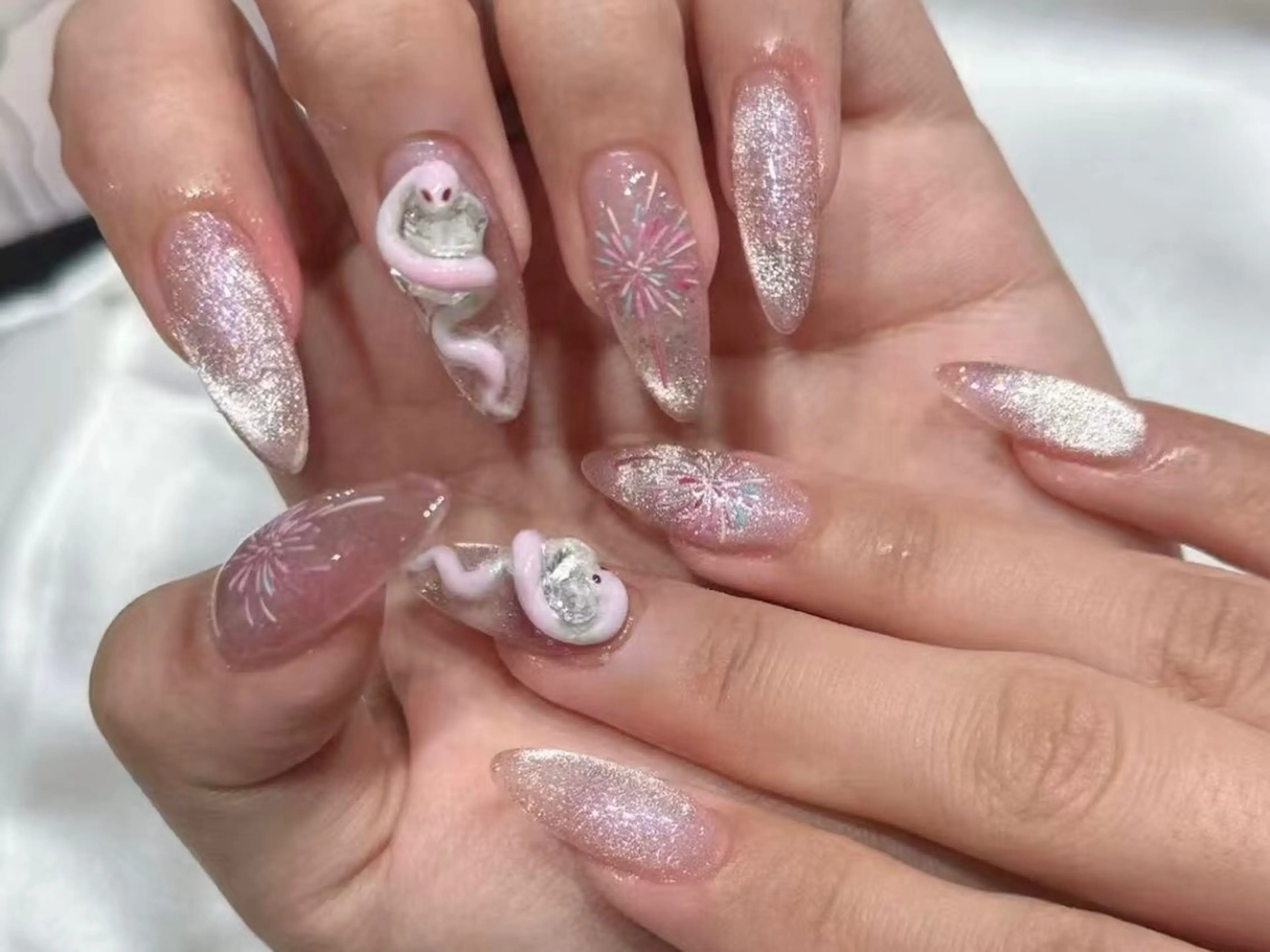 ネイル マグネットネイル Babarla　Nail　Salon所属・babarla Nailのネイルデザイン