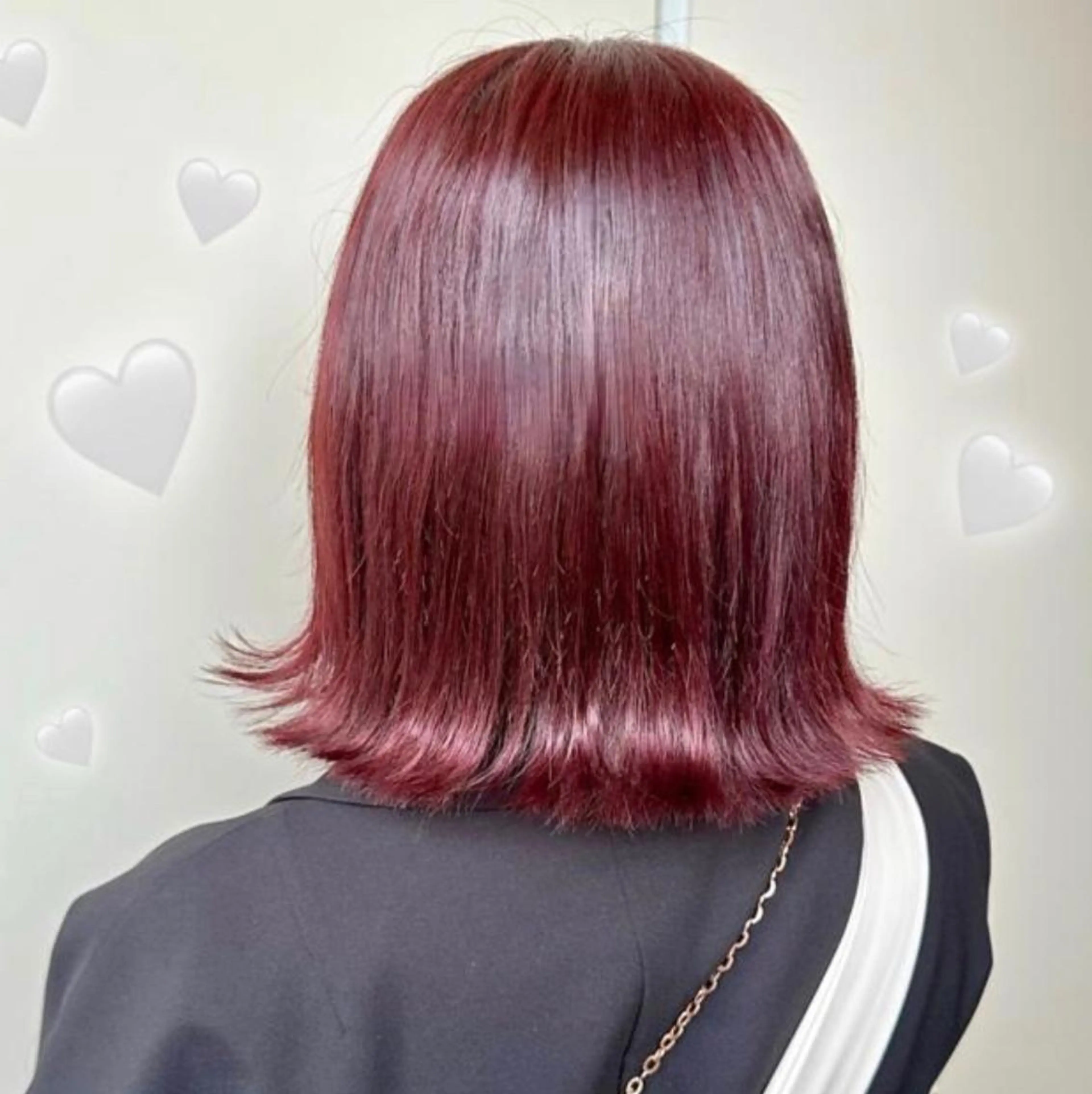 ミディアム カラー ヘアカラー エクステ指名数 No.1💖ゆい🌈のヘアスタイル