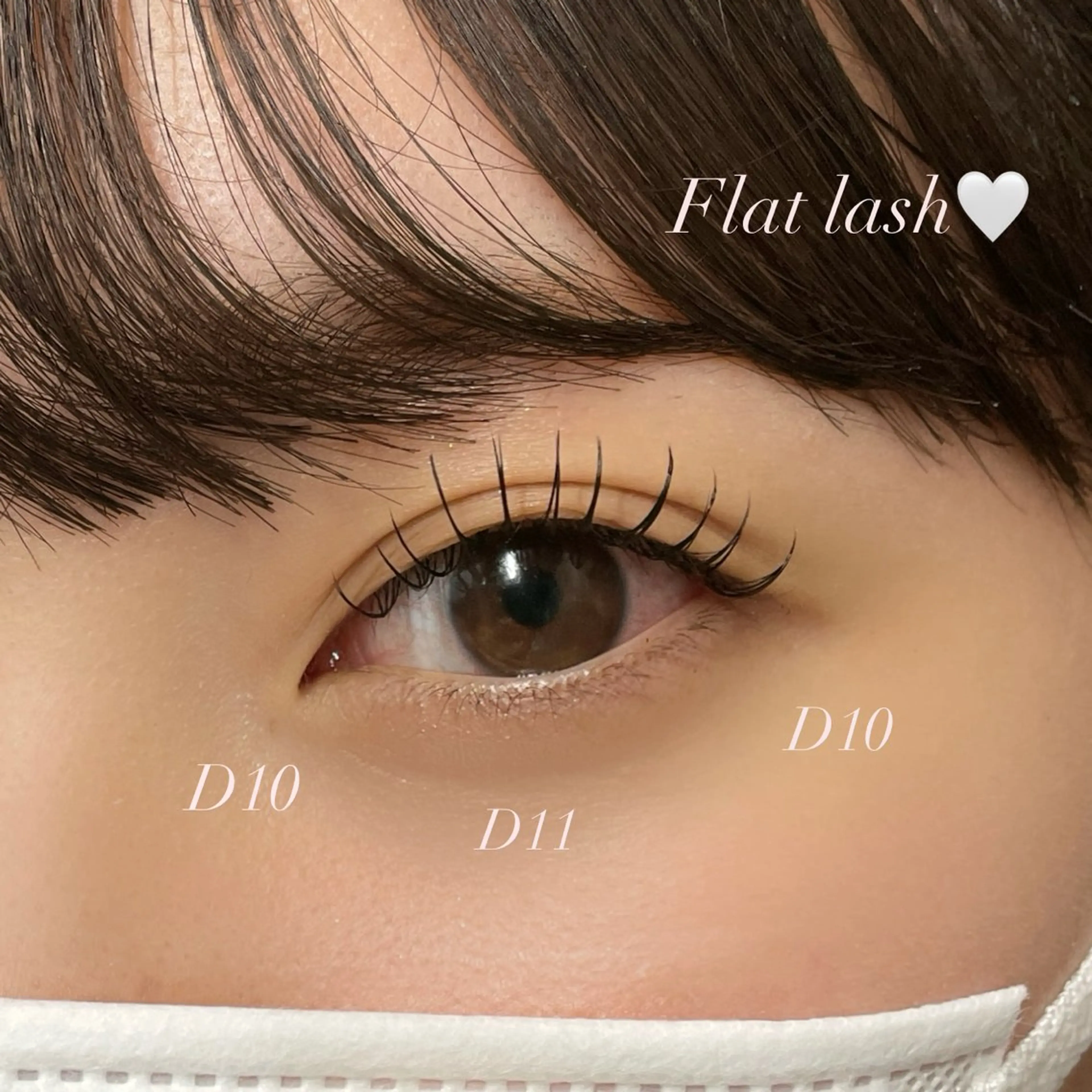 マツエク・マツパ マツエク mahina🦋 cp/iLaのマツエク・マツパデザイン