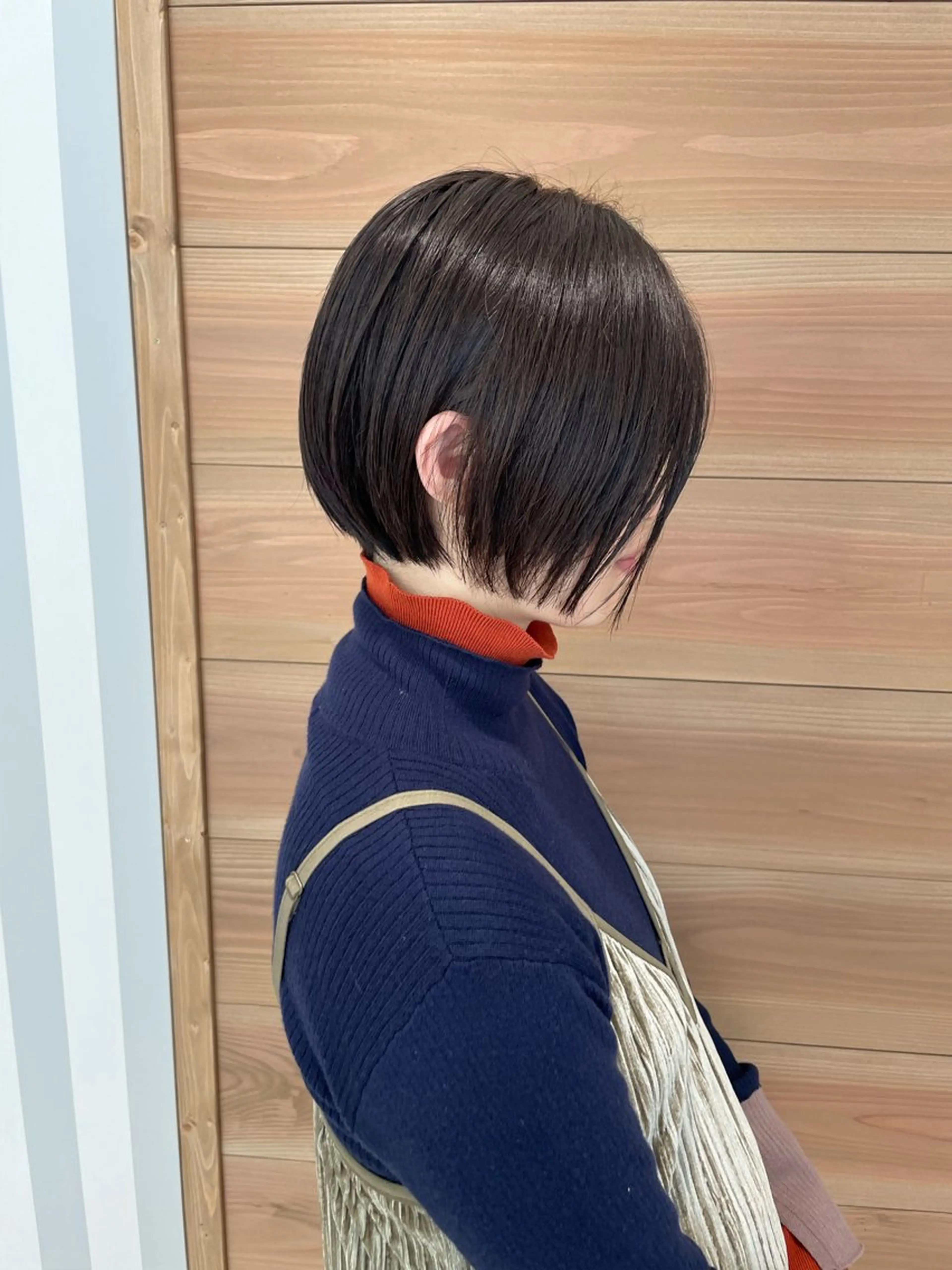 ショート ショートボブ ハンサムショート ボブ ショートヘア カット 鶴岡で縮毛矯正なら お任せ！ハヤシナオミのヘアスタイル