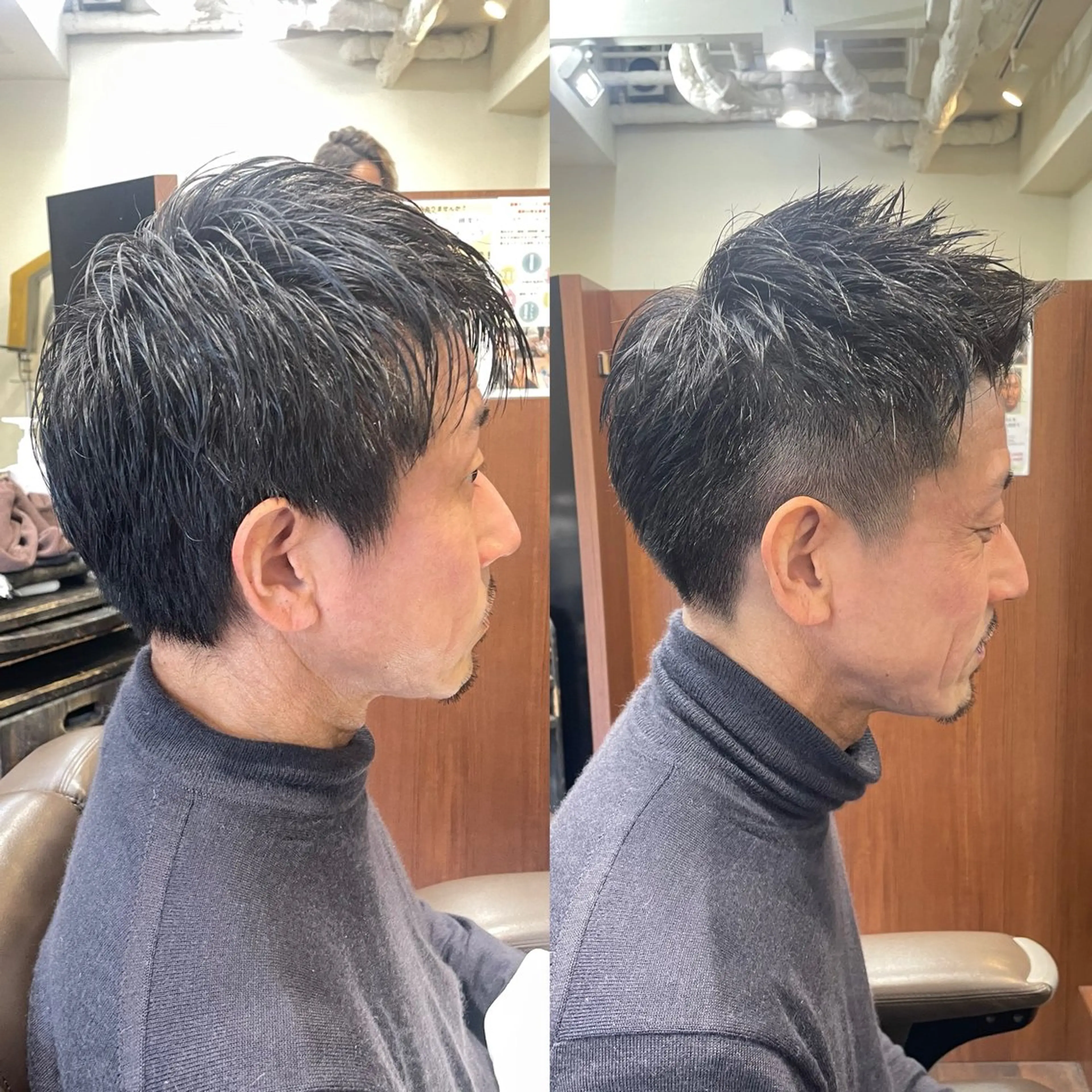 ショート メンズ トレサンパ所属・💈トレサンパ 💈金山駅✂︎愛実のヘアスタイル