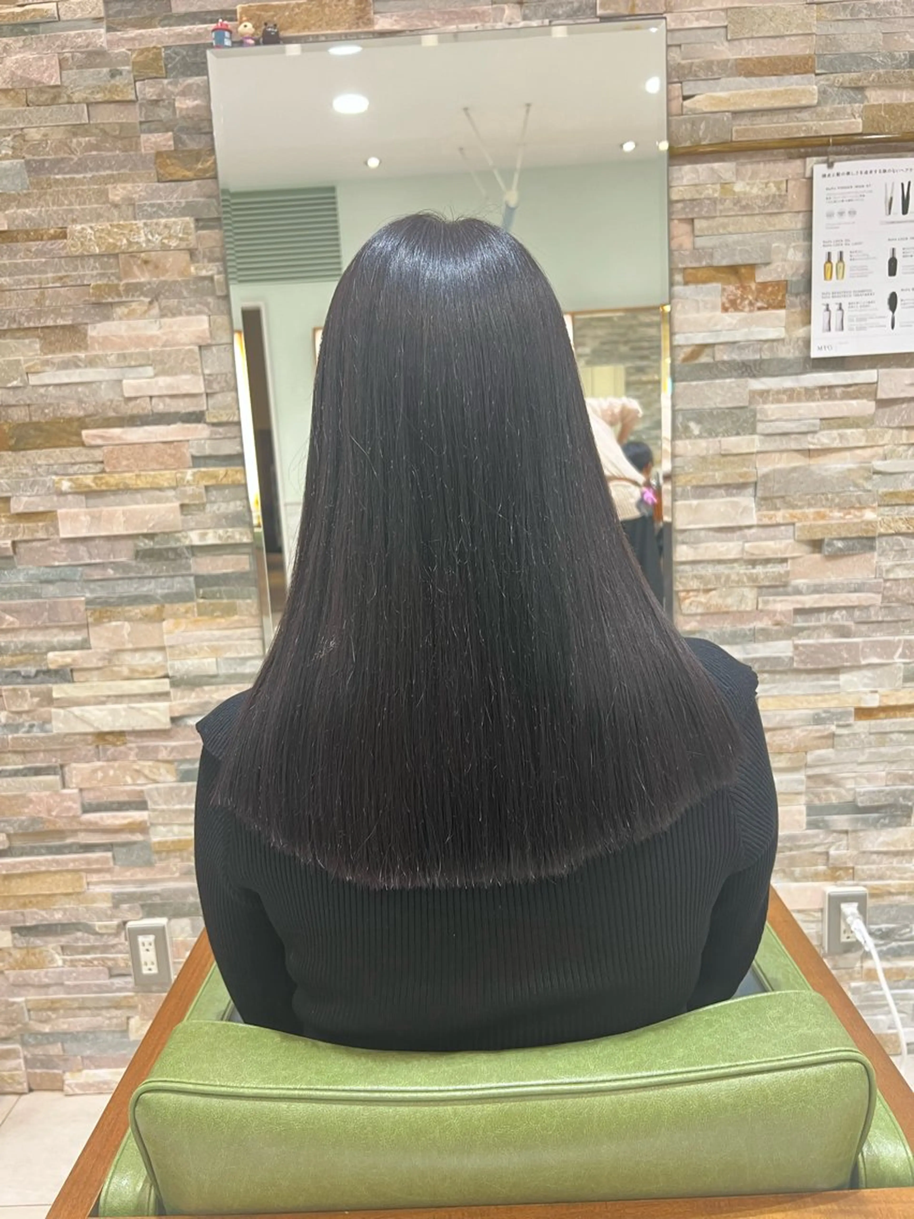 《レディース限定/平日のみ》カット+前髪縮毛矯正の写真