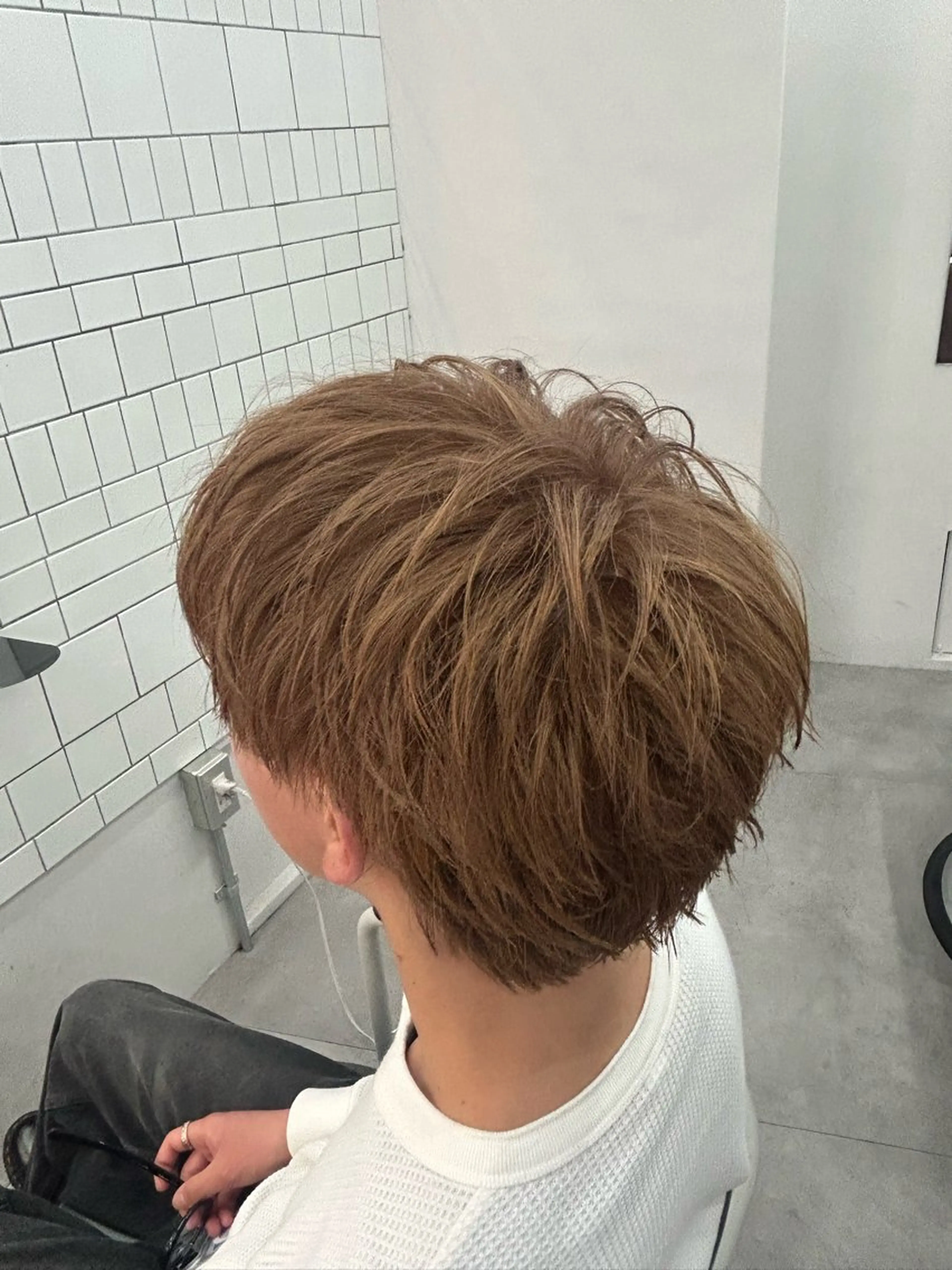 メンズ ヘアカラー WW..メンズサロンby fifth大阪西梅田店【ツーダブル メンズサロン バイフィフス】所属・丸山 翔生 イルミナカラーのヘアスタイル