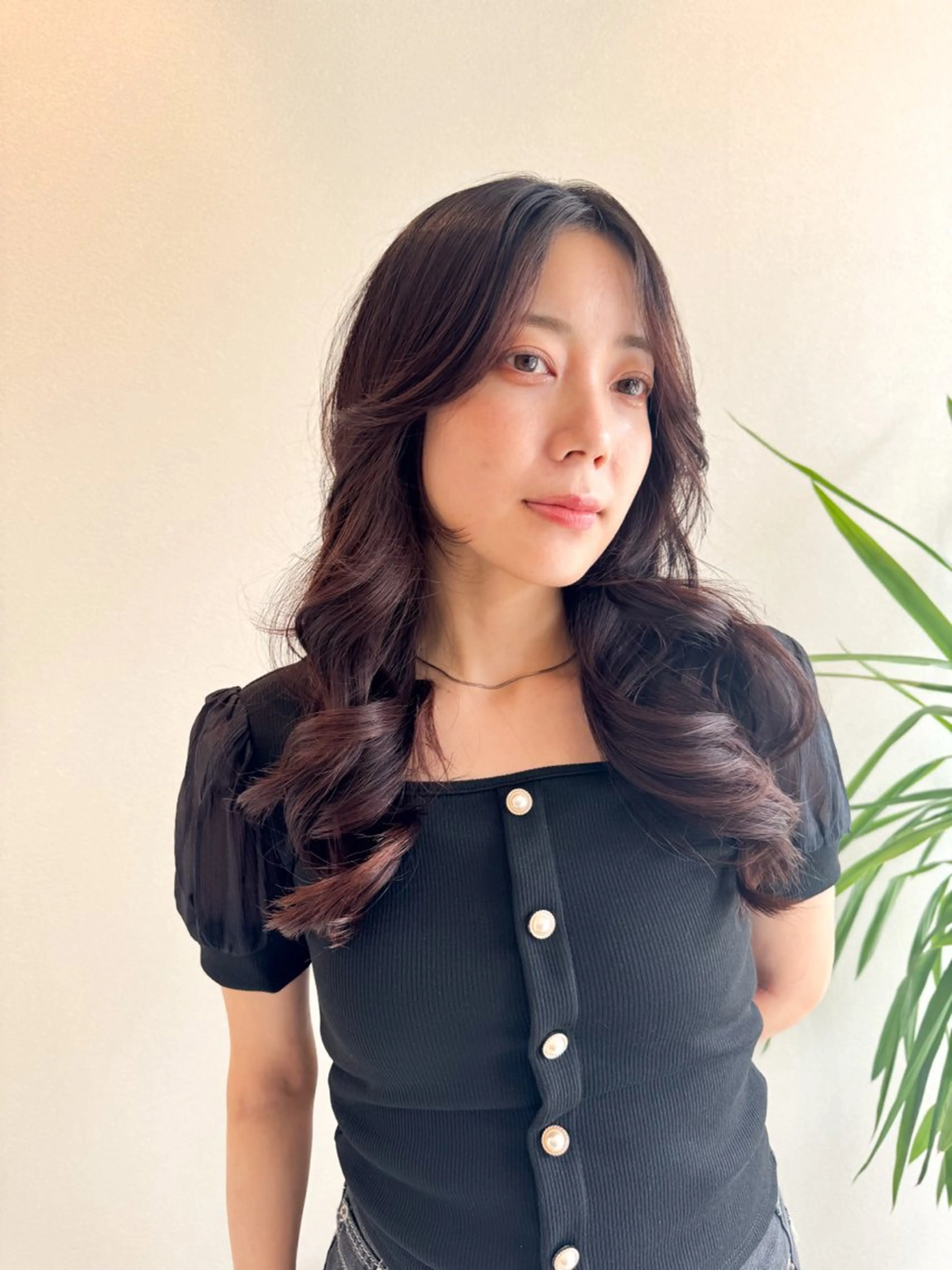 ロング カラー カット ヘアカラー トリートメント ヘアセット ✂️似合わせの魔術師 石田一樹✂️のヘアスタイル