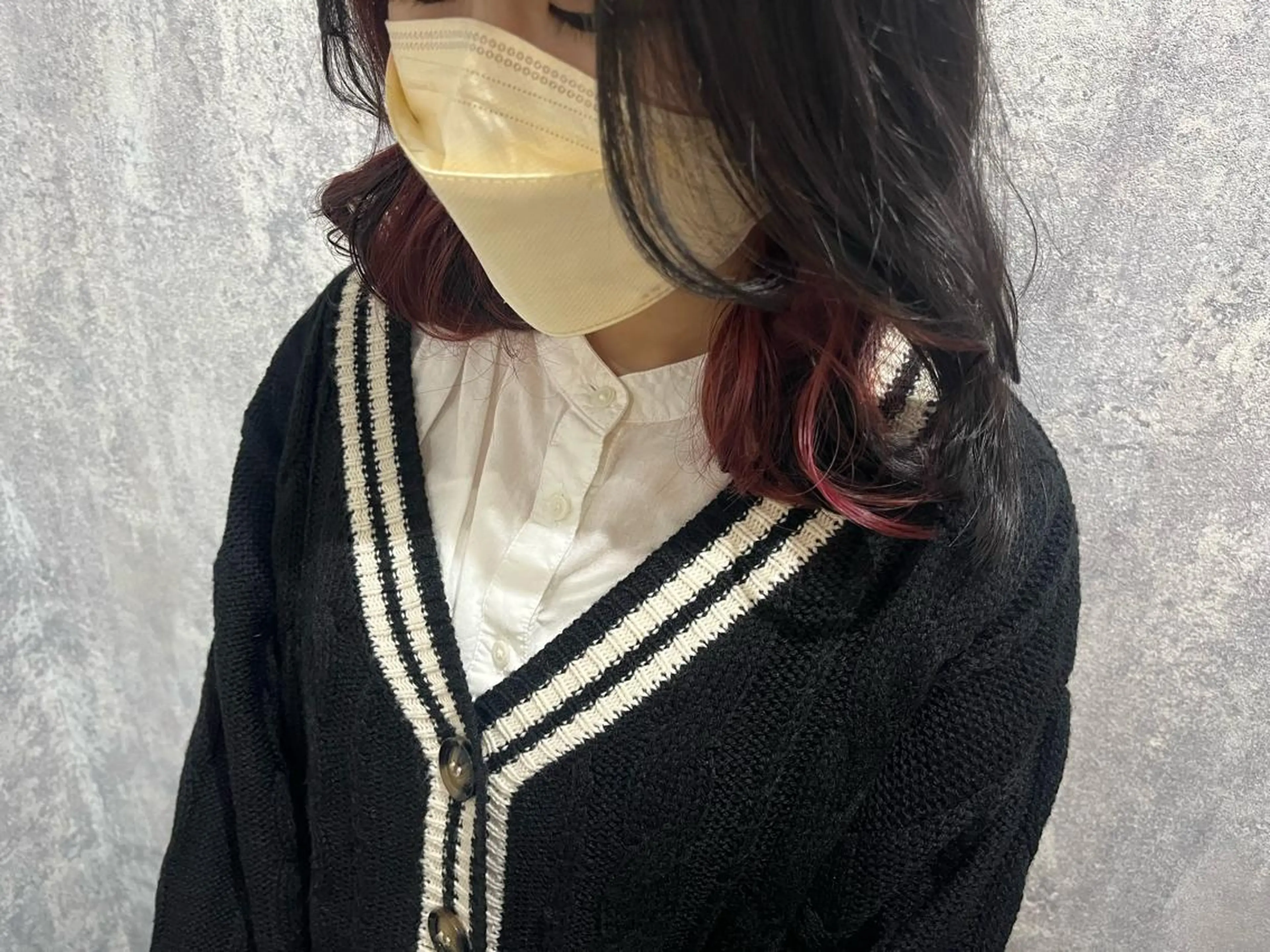 ミディアム 詩乃🎀ピンク 暖色系🫧レイヤーのヘアスタイル