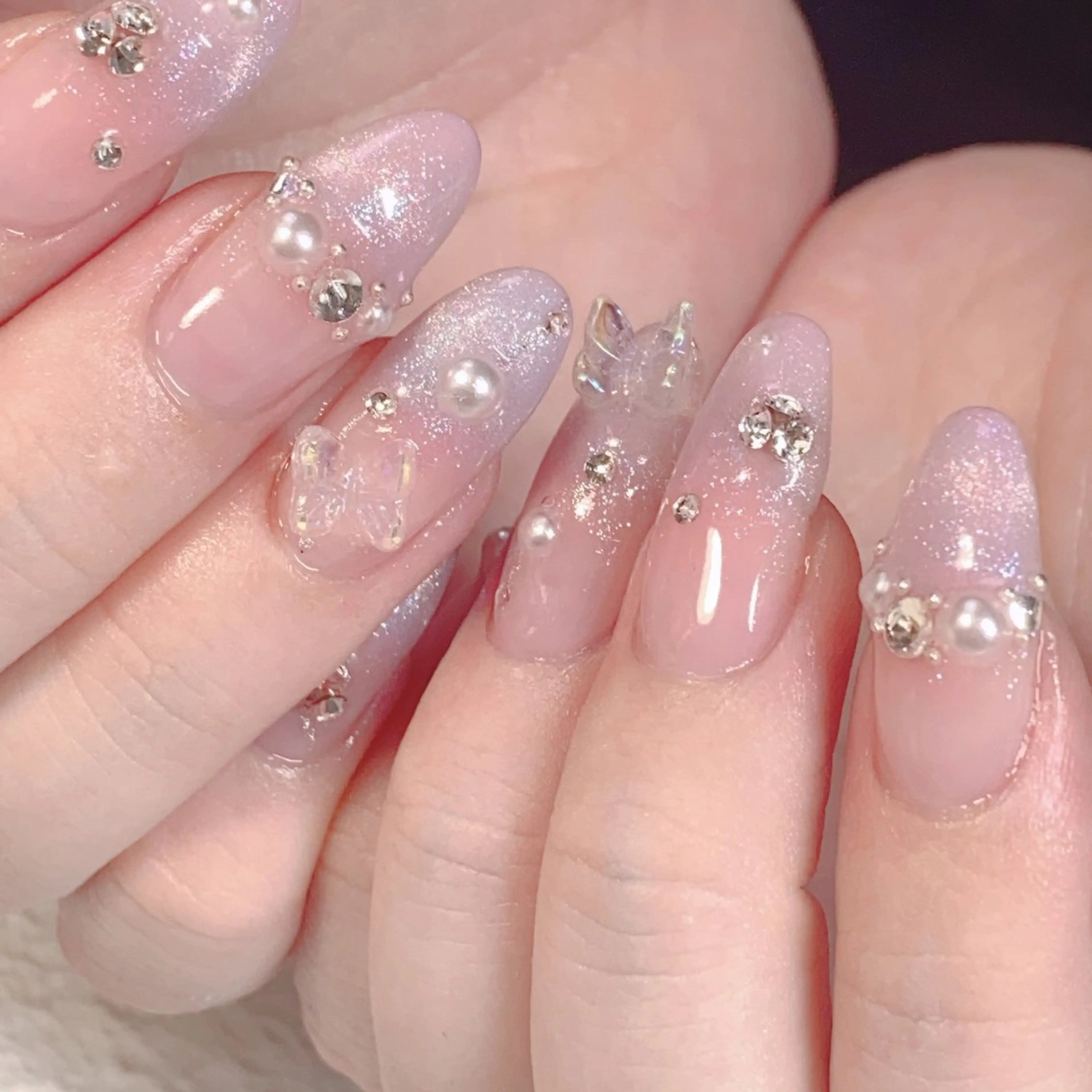 ネイル 韓国ネイル マグネットネイル ワンホンネイル 大人キレイ 𝑁𝑖𝑥𝑖𝑠のネイルデザイン