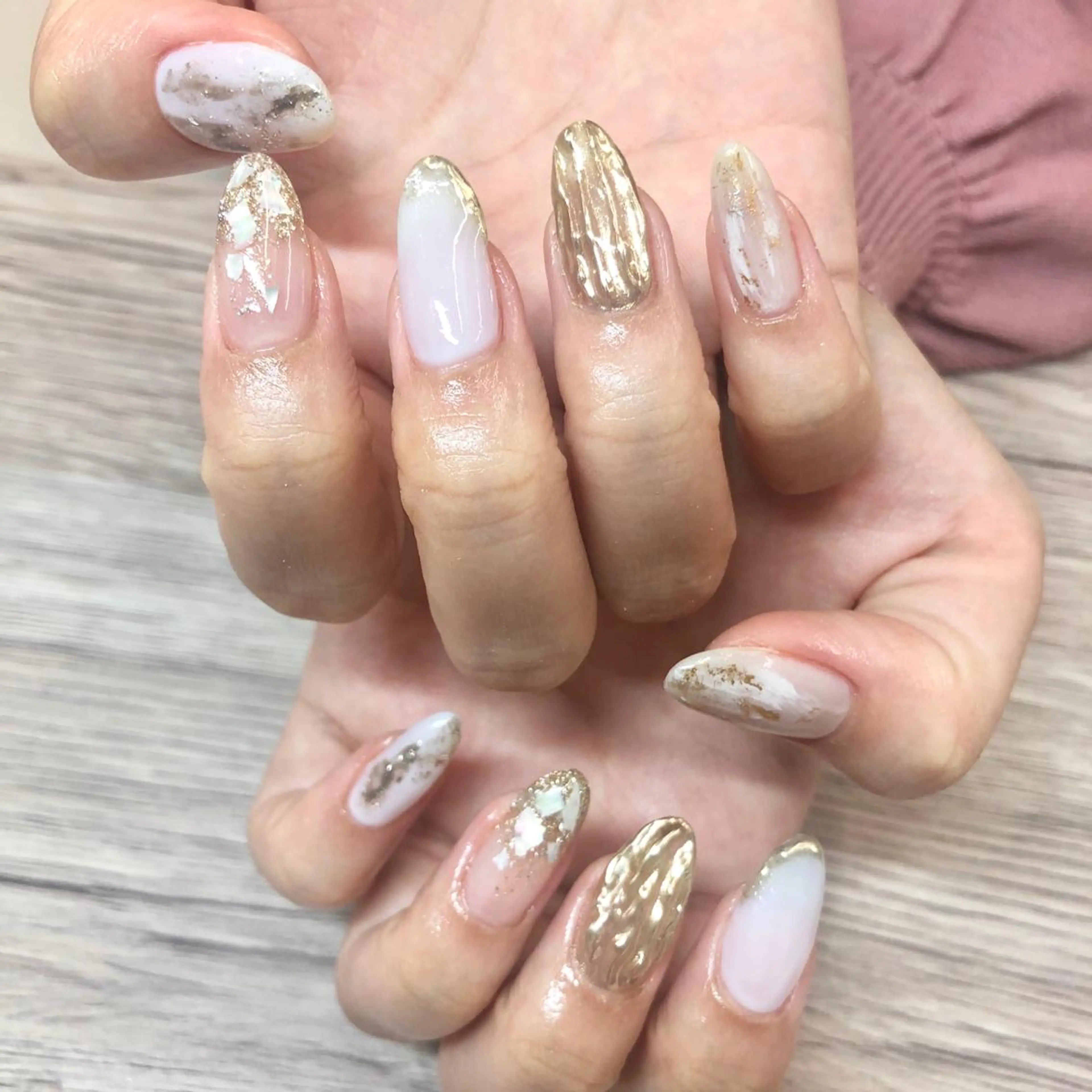 ネイル ニュアンスネイル 🎀AYAKO 🎀中韓ネイルのネイルデザイン