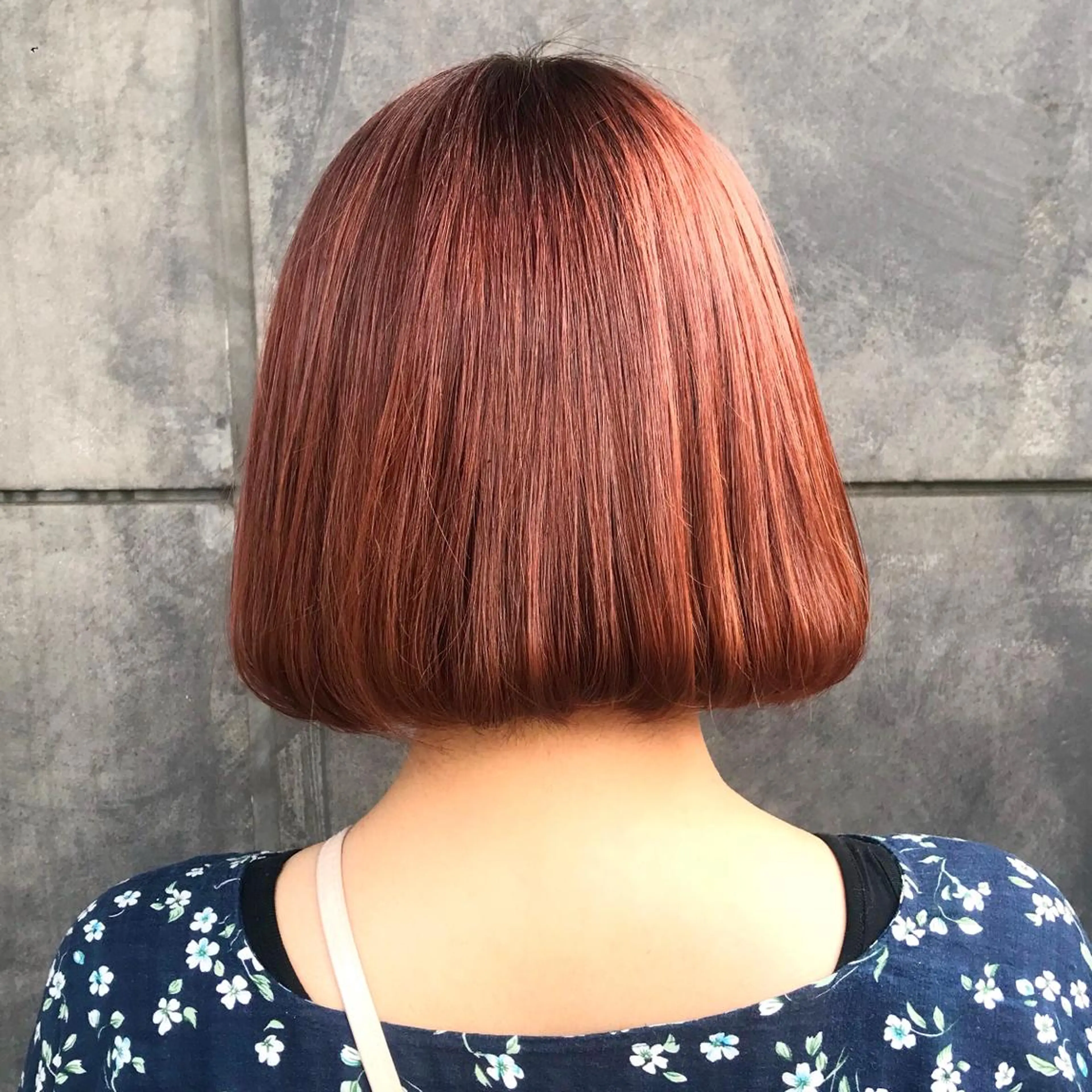 ショート カラー オレンジ ピンクカラー タンバルモリ ムルギョル巻き 韓国風ヘア サロウィン所属・K-POP好き美容師 🇰🇷Kai.Yのヘアスタイル