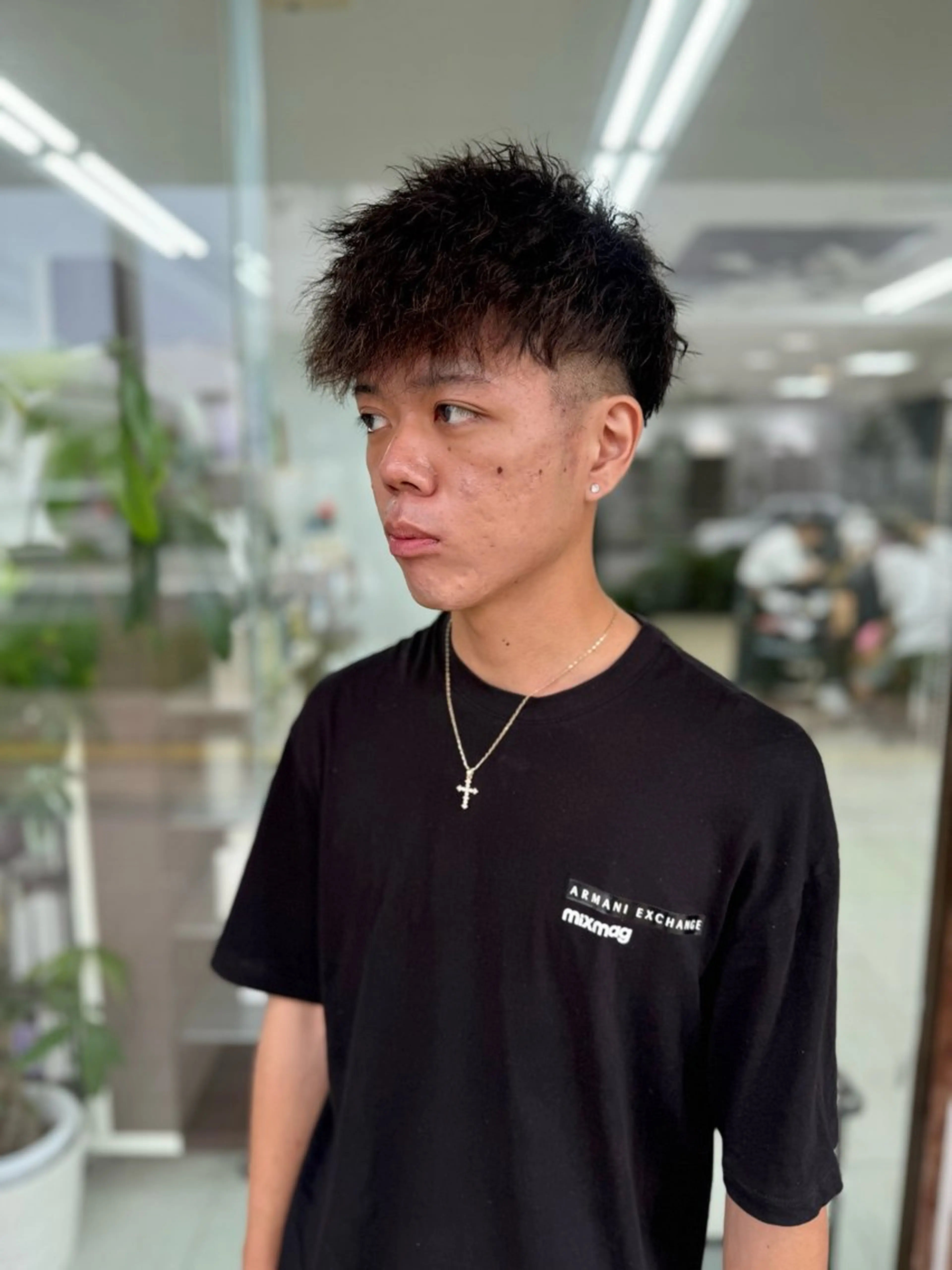 ショート パーマ メンズ ショートヘア メンズパーマの達人 / タカシマダイスケのヘアスタイル