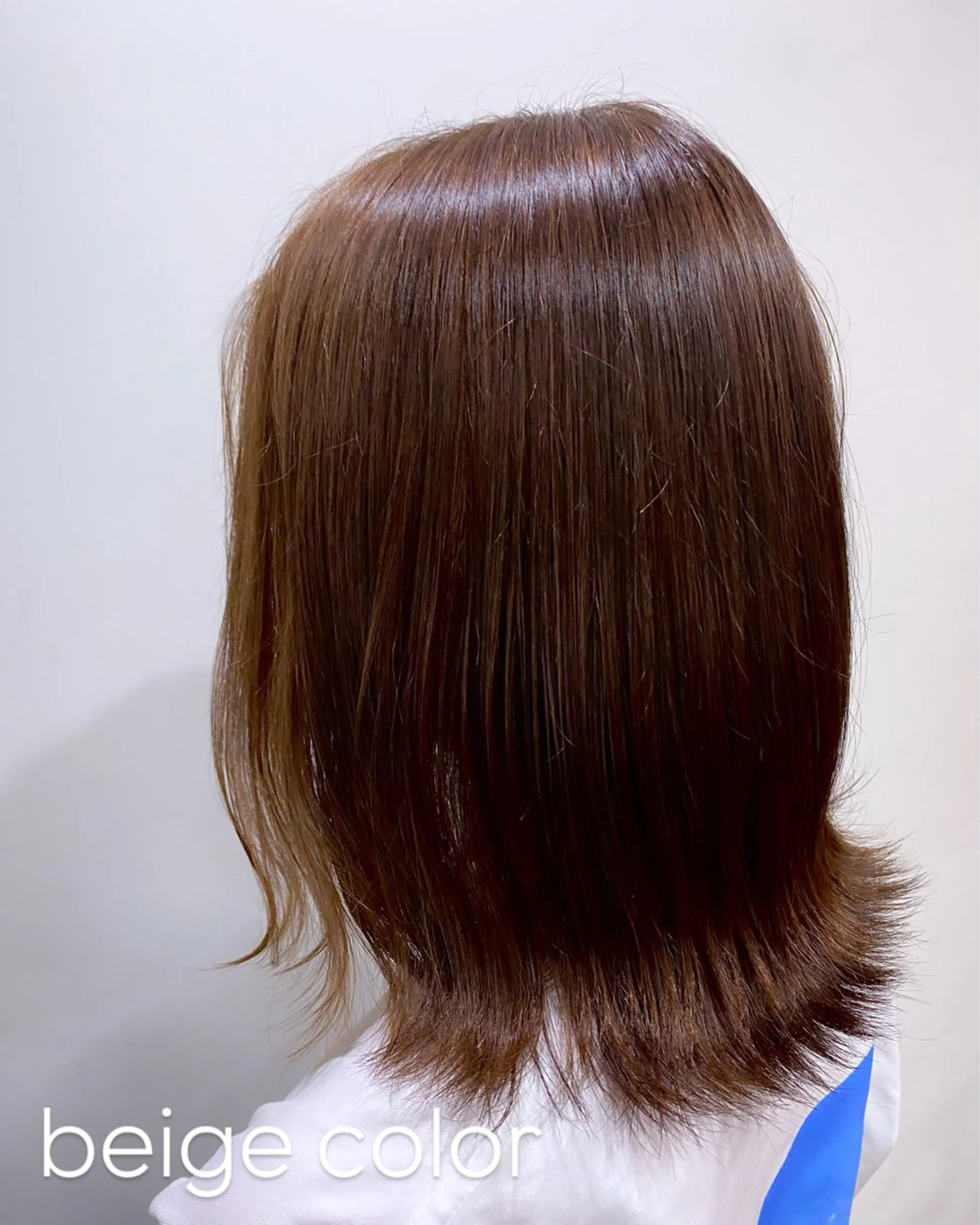 ミディアム カラー I's hair NUBOU所属・小守林 蘭のヘアスタイル