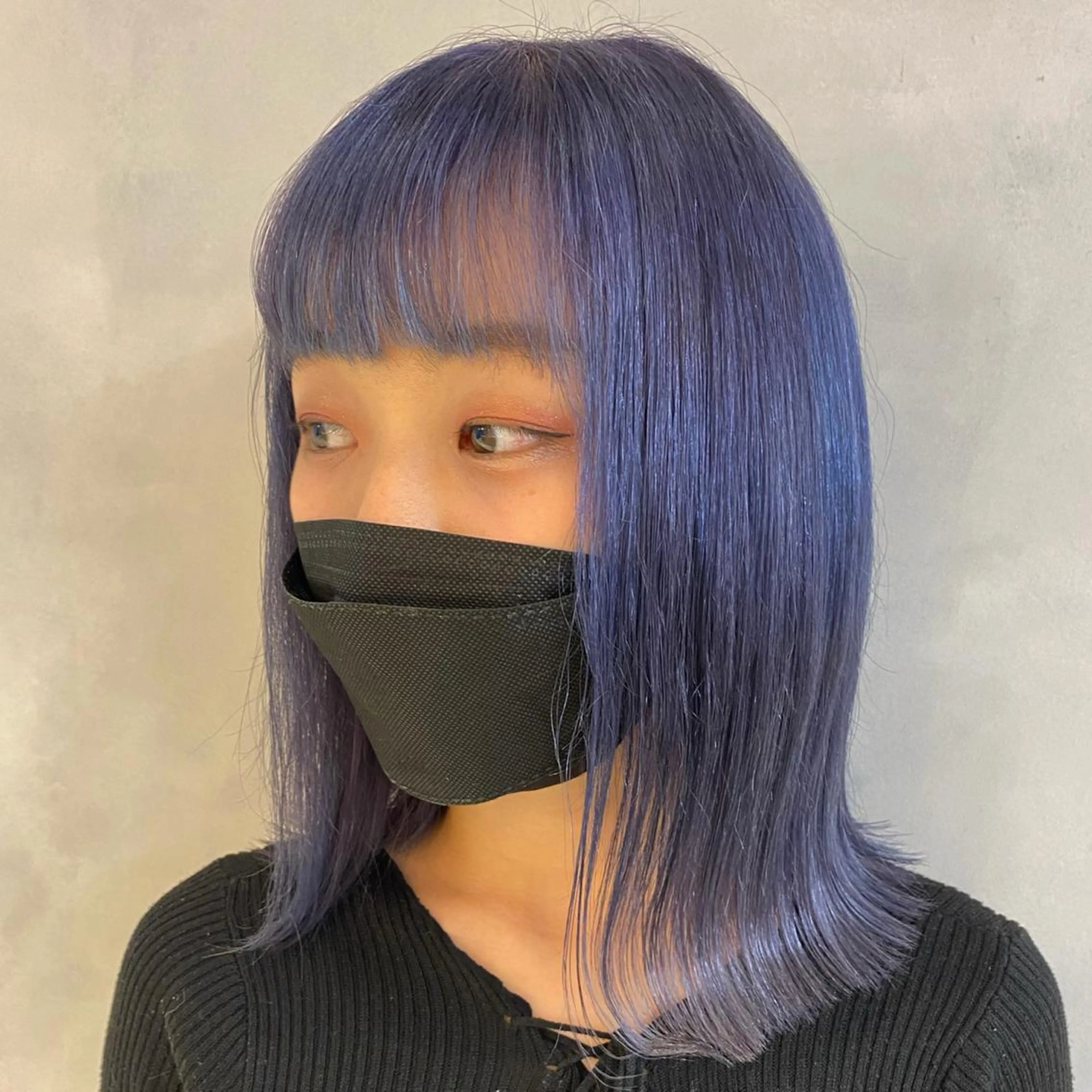 ミディアム カラー ヘアカラー トリートメント デザインカラー/パー マ🦖外岡咲希🦖のヘアスタイル