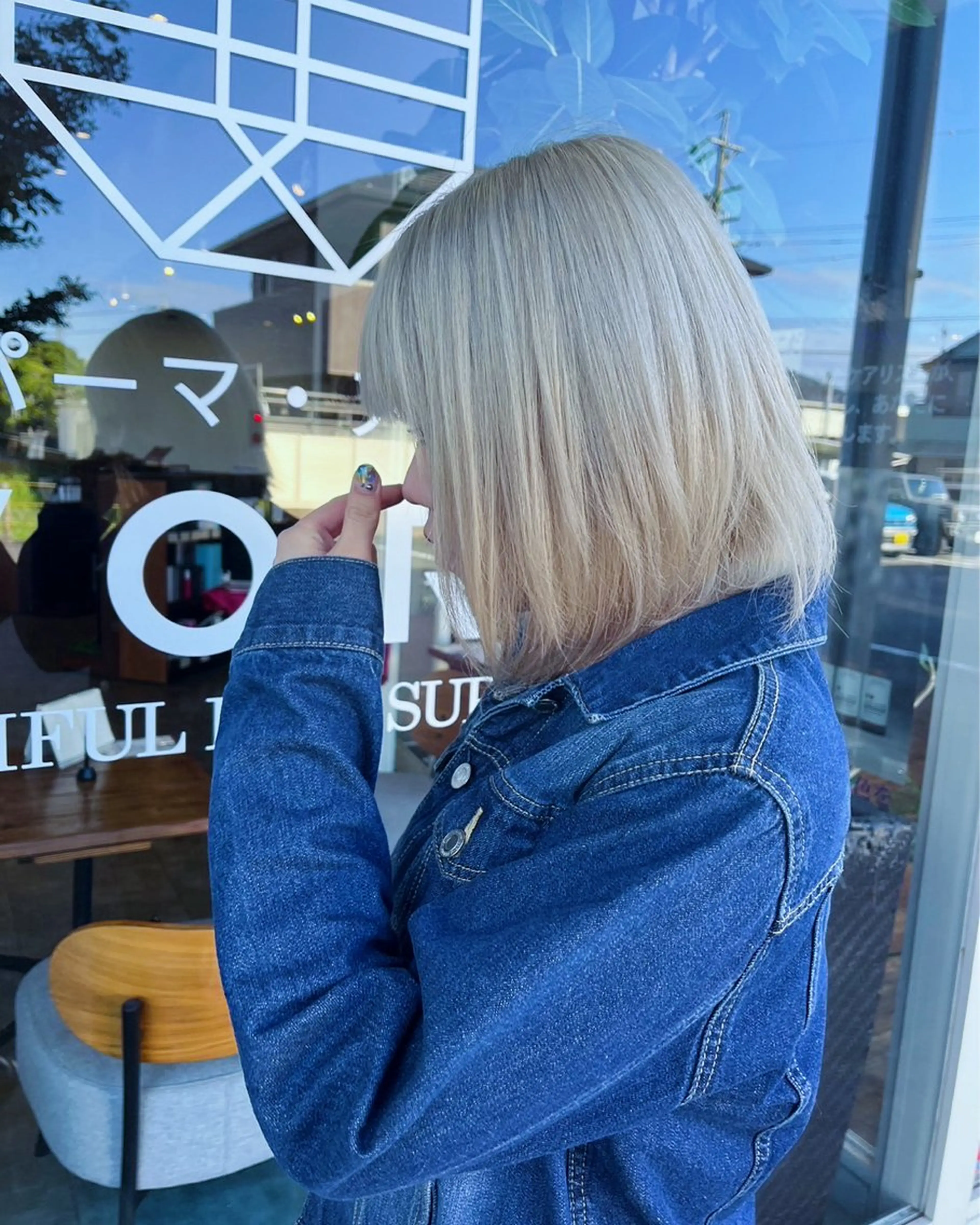 ミディアム 小川 孝太のヘアスタイル