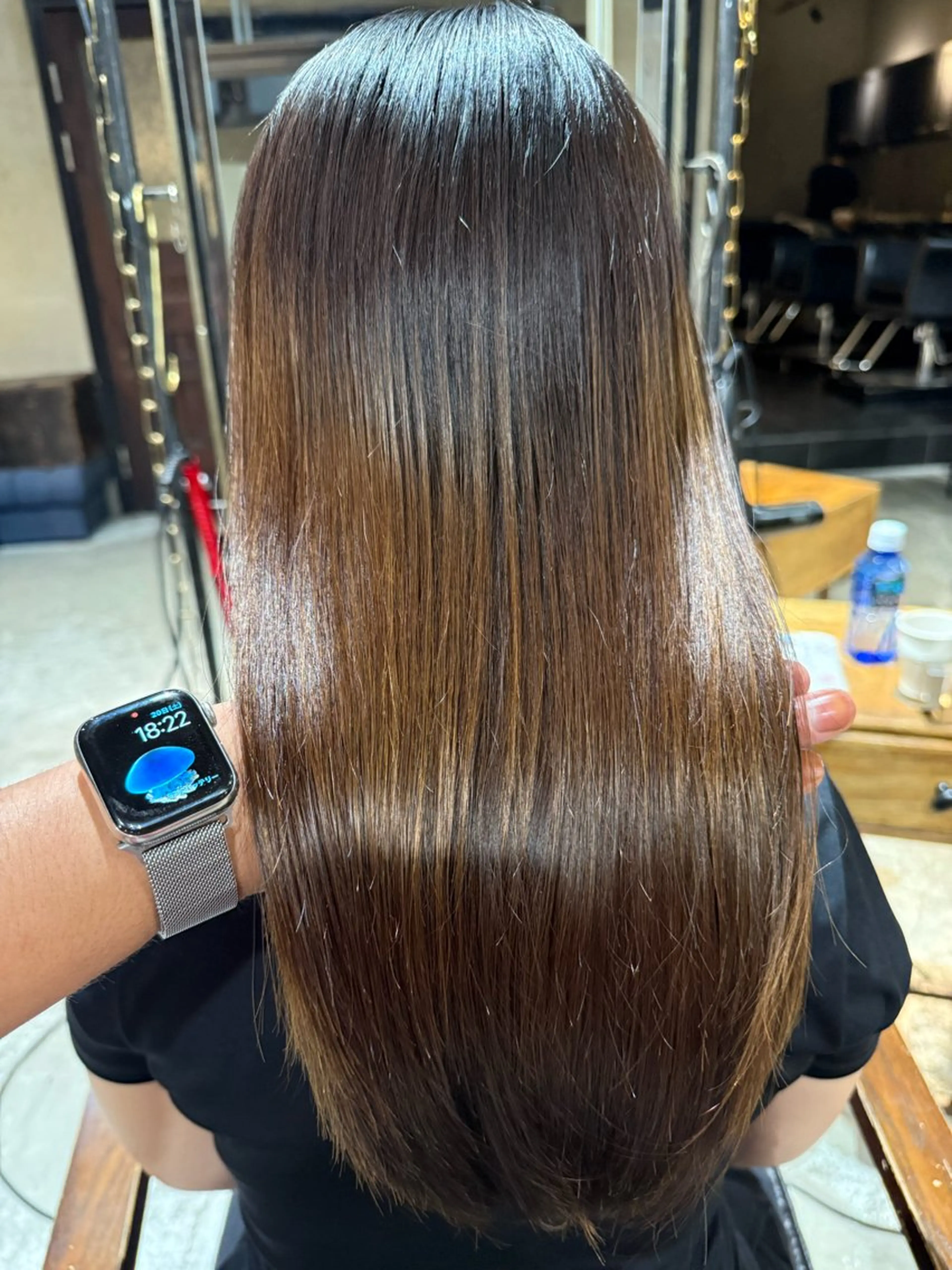 セミロング 縮毛矯正 お気に入り数2.2万 🏆SHO🏆のヘアスタイル