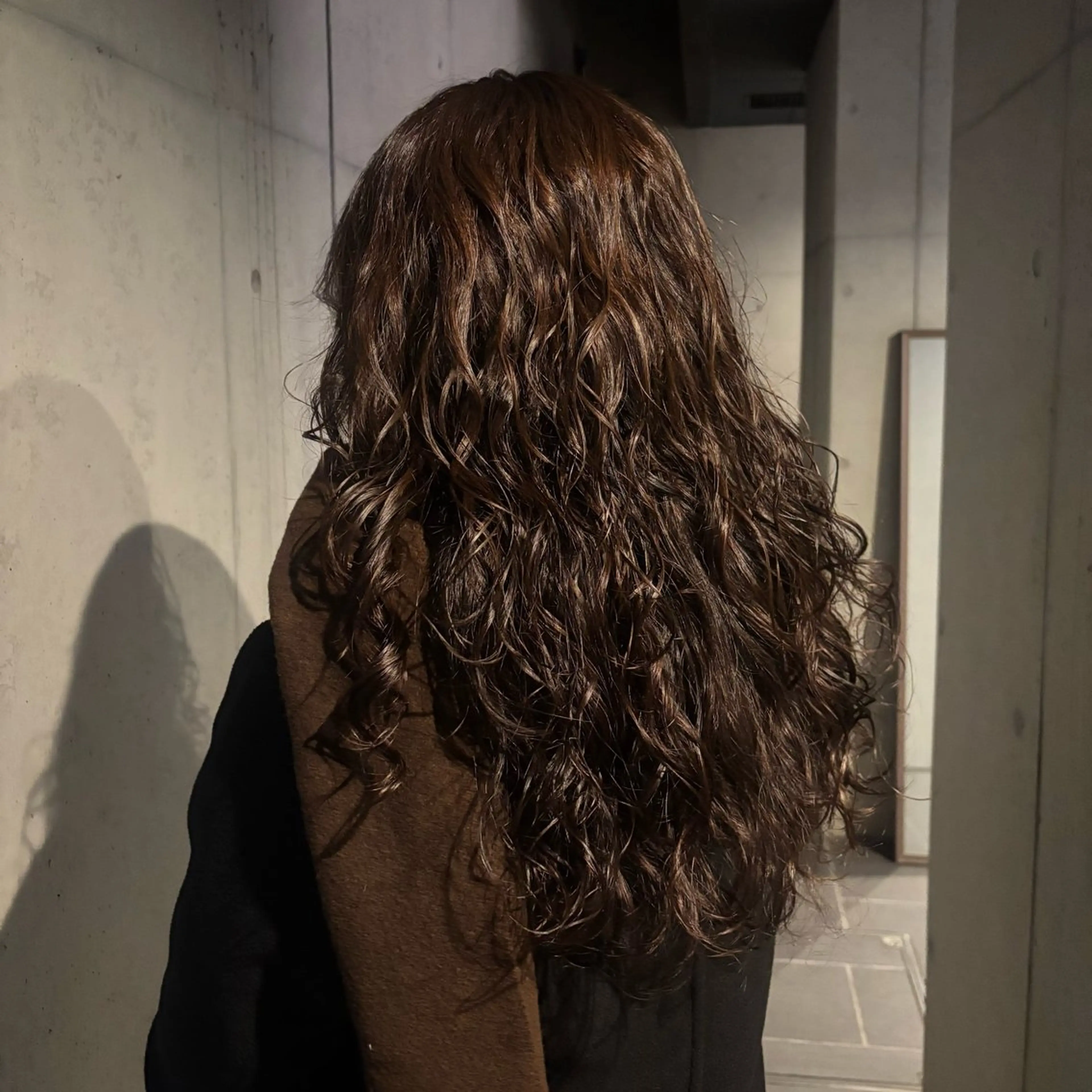 ロング パーマ パーマ 〖❁田尻千尋| LEONID❁〗のヘアスタイル