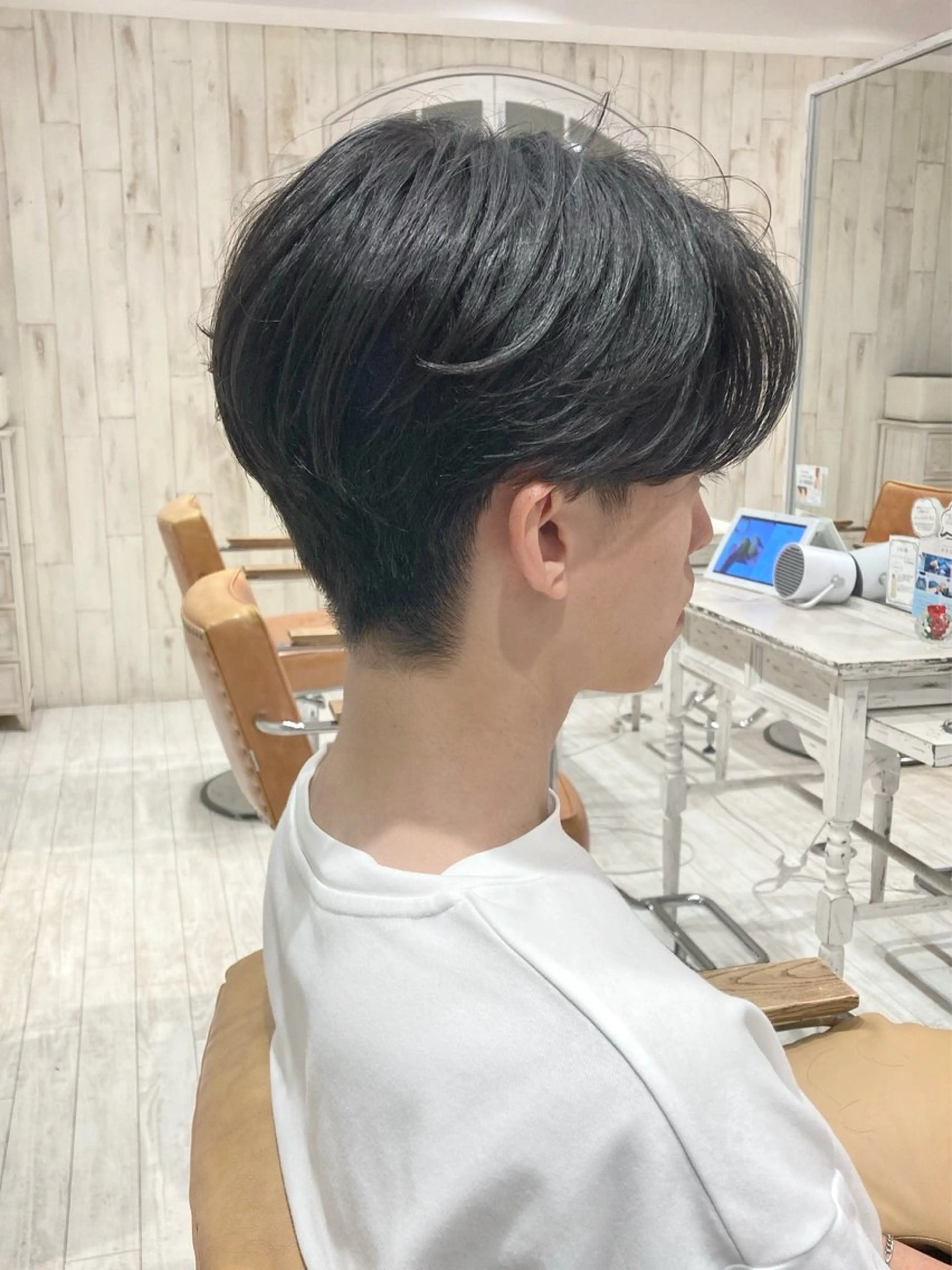 メンズ センターパート レイヤー/メンズ 竹田凪儀のヘアスタイル