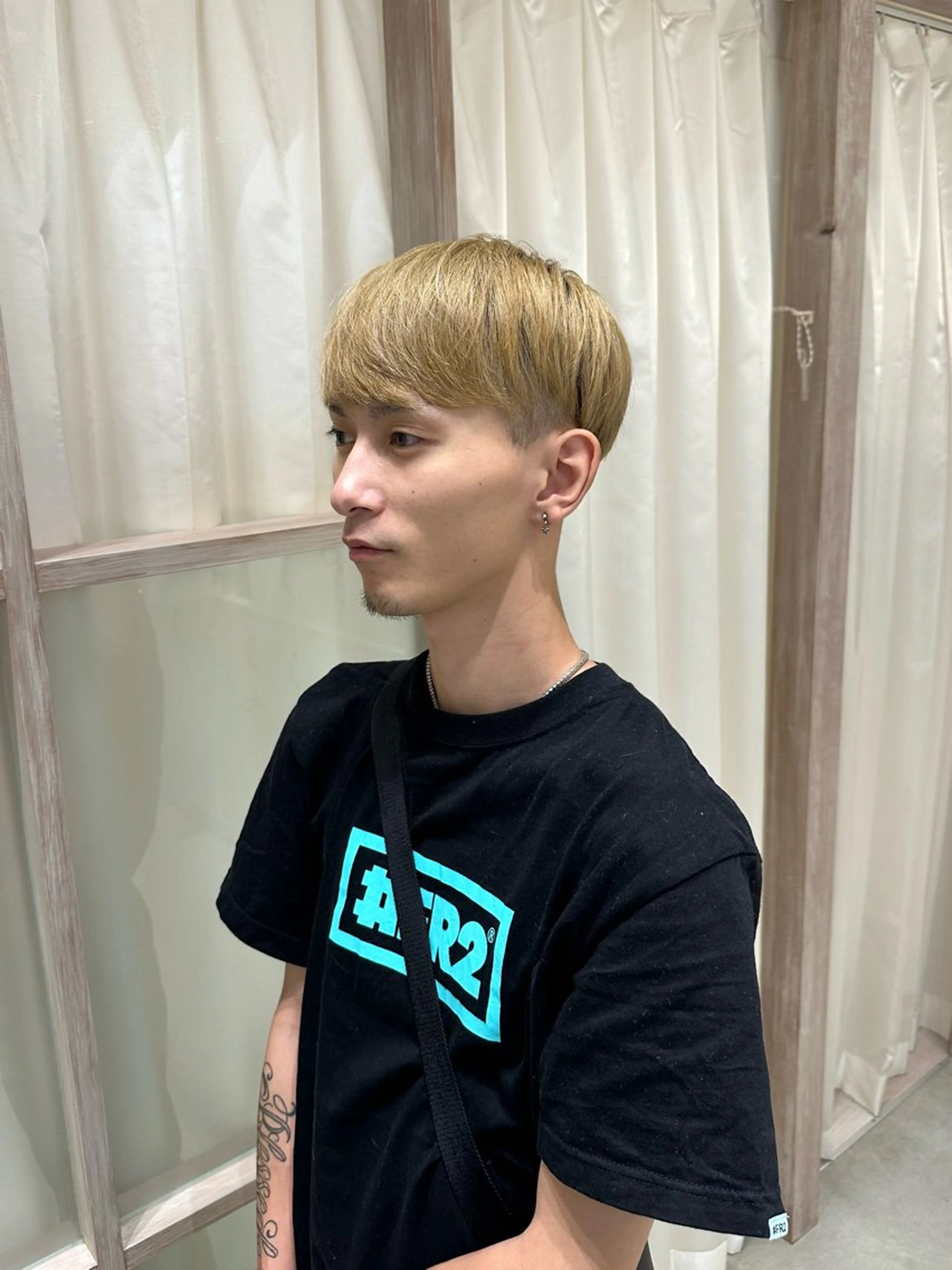 メンズ カット ヘッドスパ N,SOL / 岩上 新大のヘアスタイル