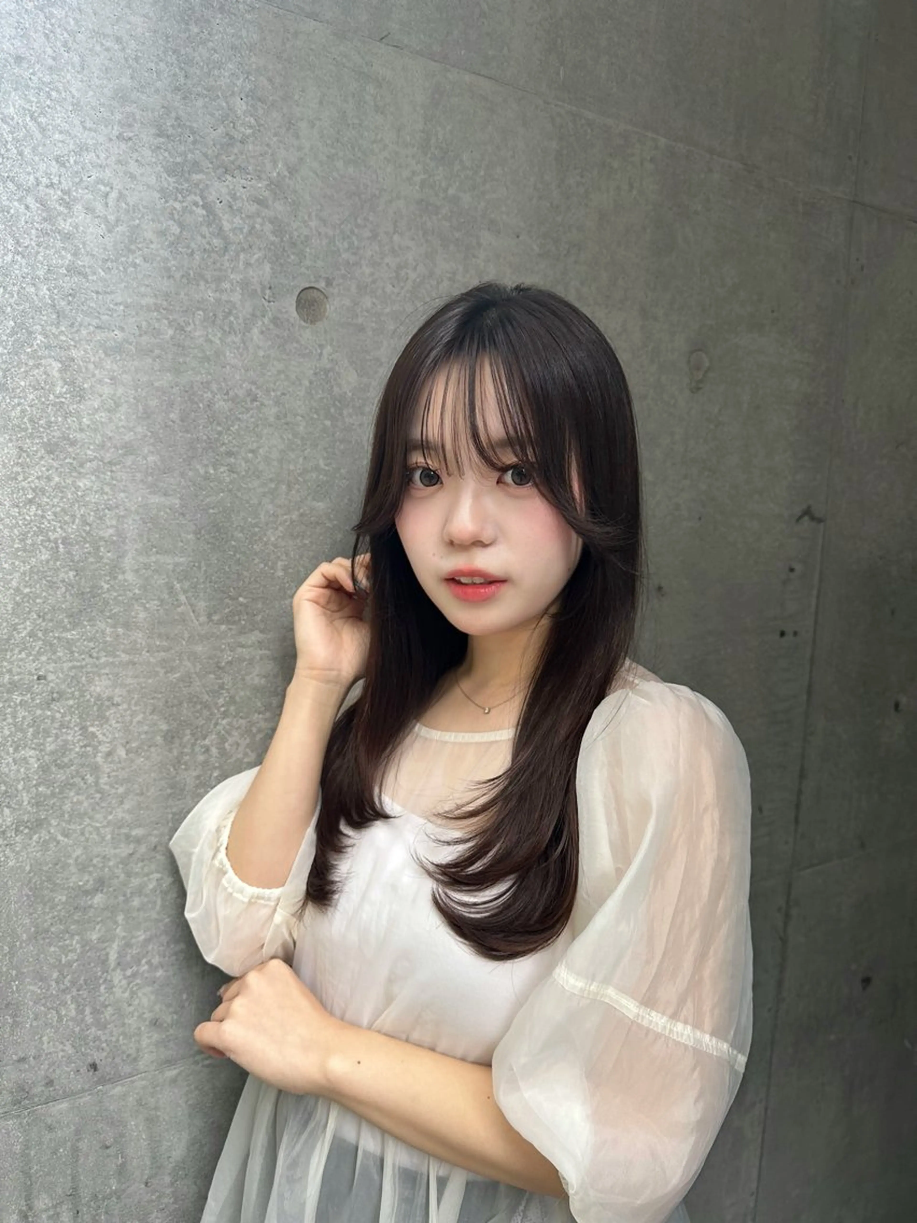 🐰似合わせカット✂️＋髪質改善イノアカラー🫧＋スチームで浸透させる1steptreatment🤍の写真