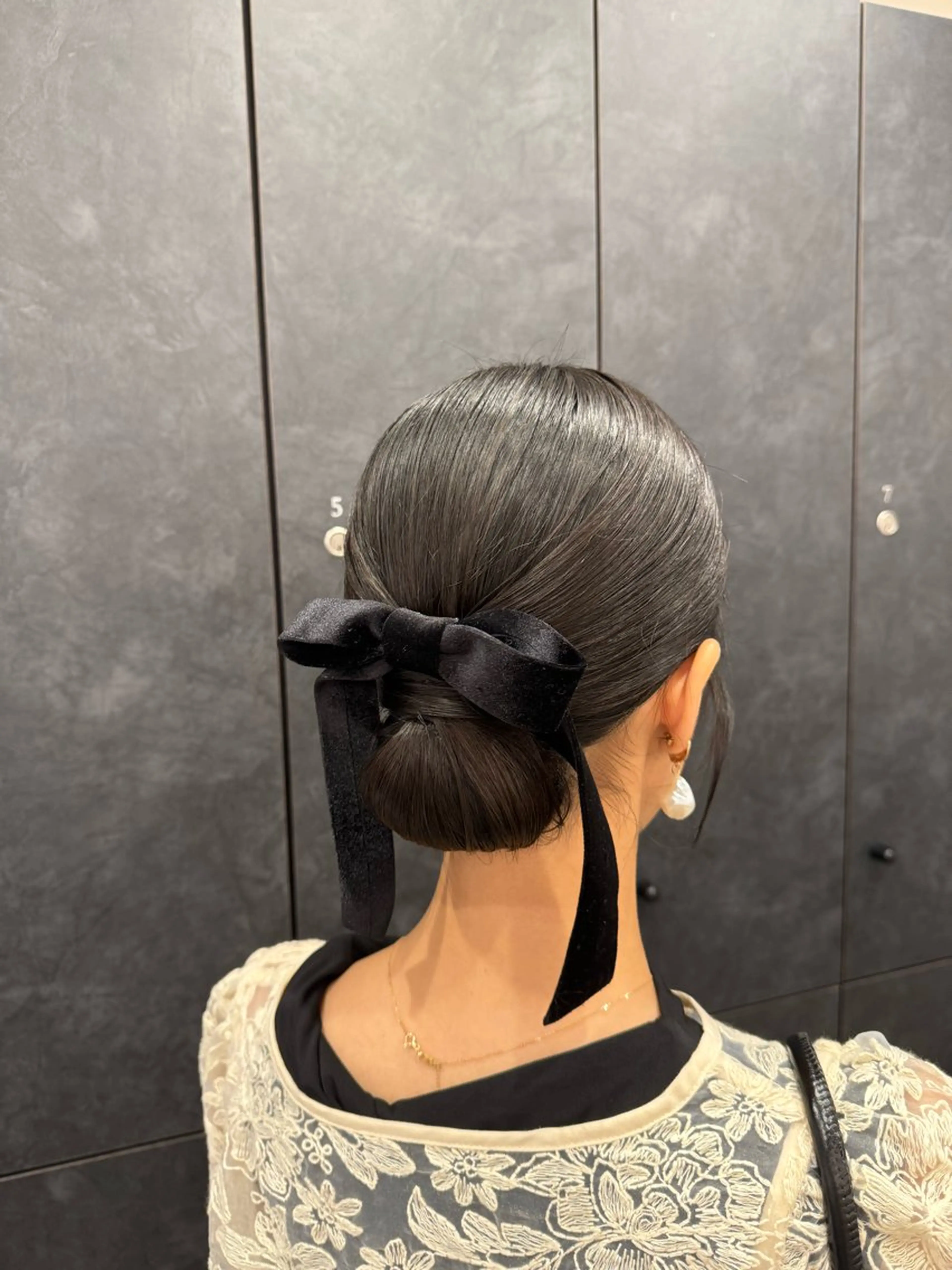 ヘアアレンジ ヘアセット 藤原 凜香のヘアスタイル