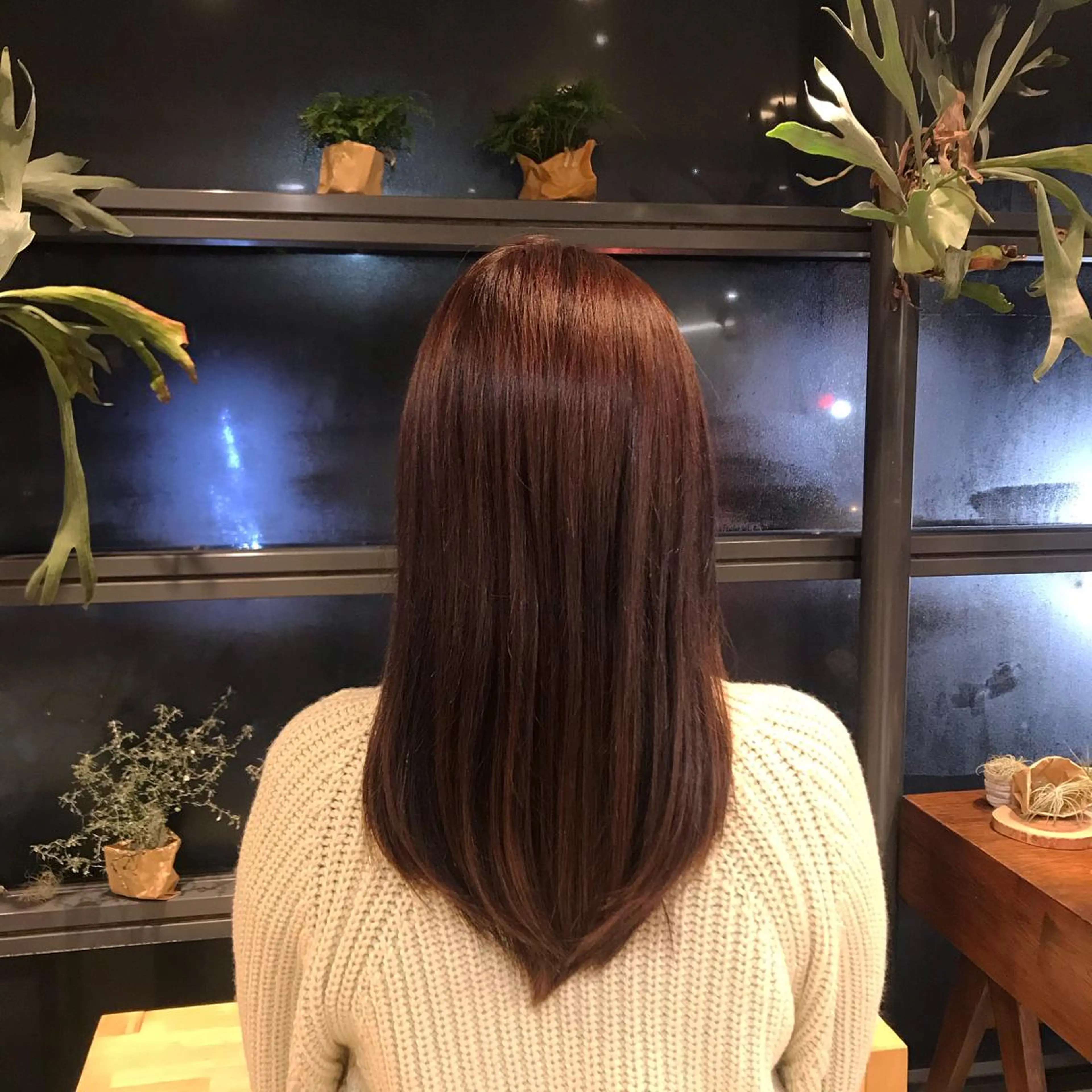 セミロング 菅原 彩加のヘアスタイル