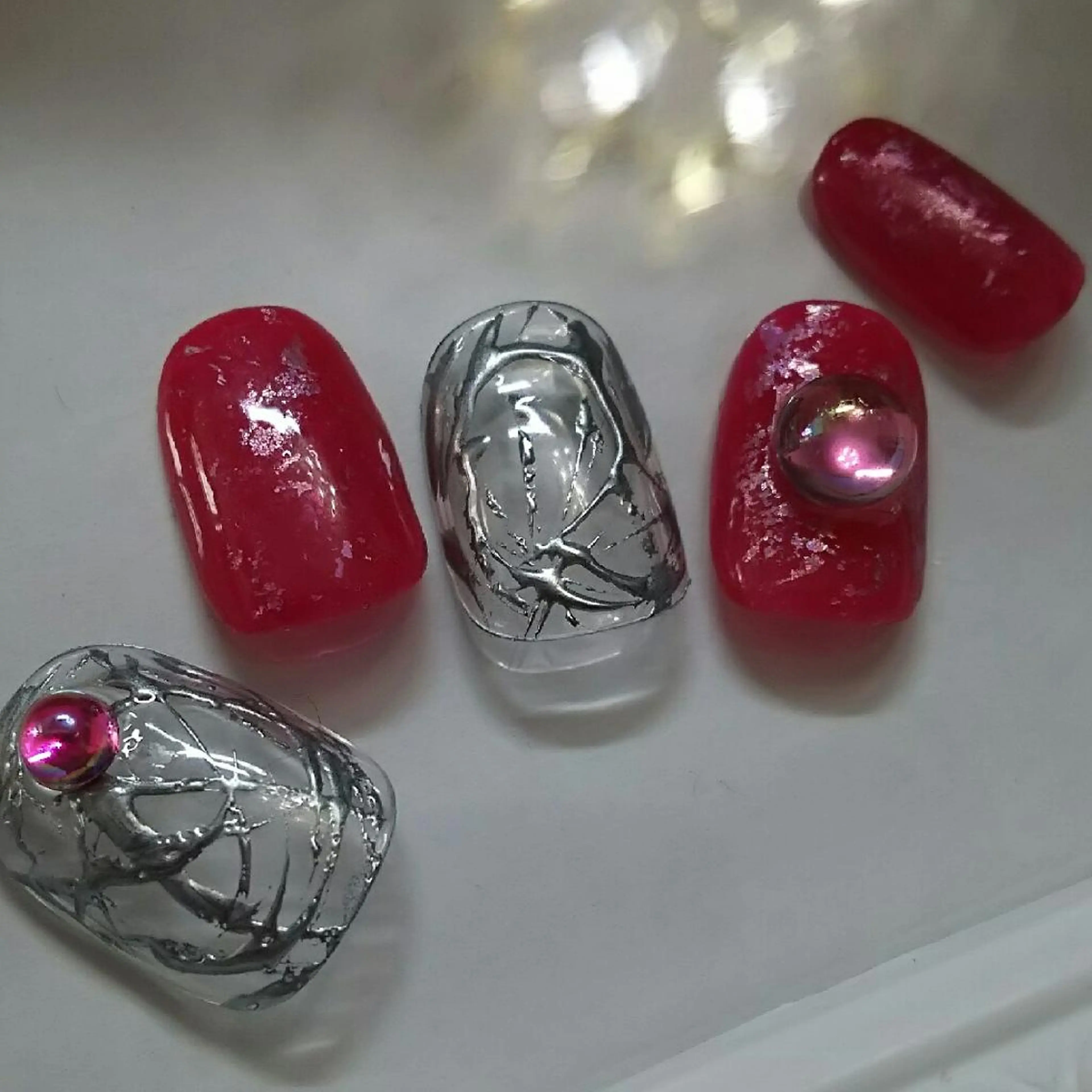 ネイル ショート カラー MiRanda Nail所属・MiRanda 保坂 舞のネイルデザイン