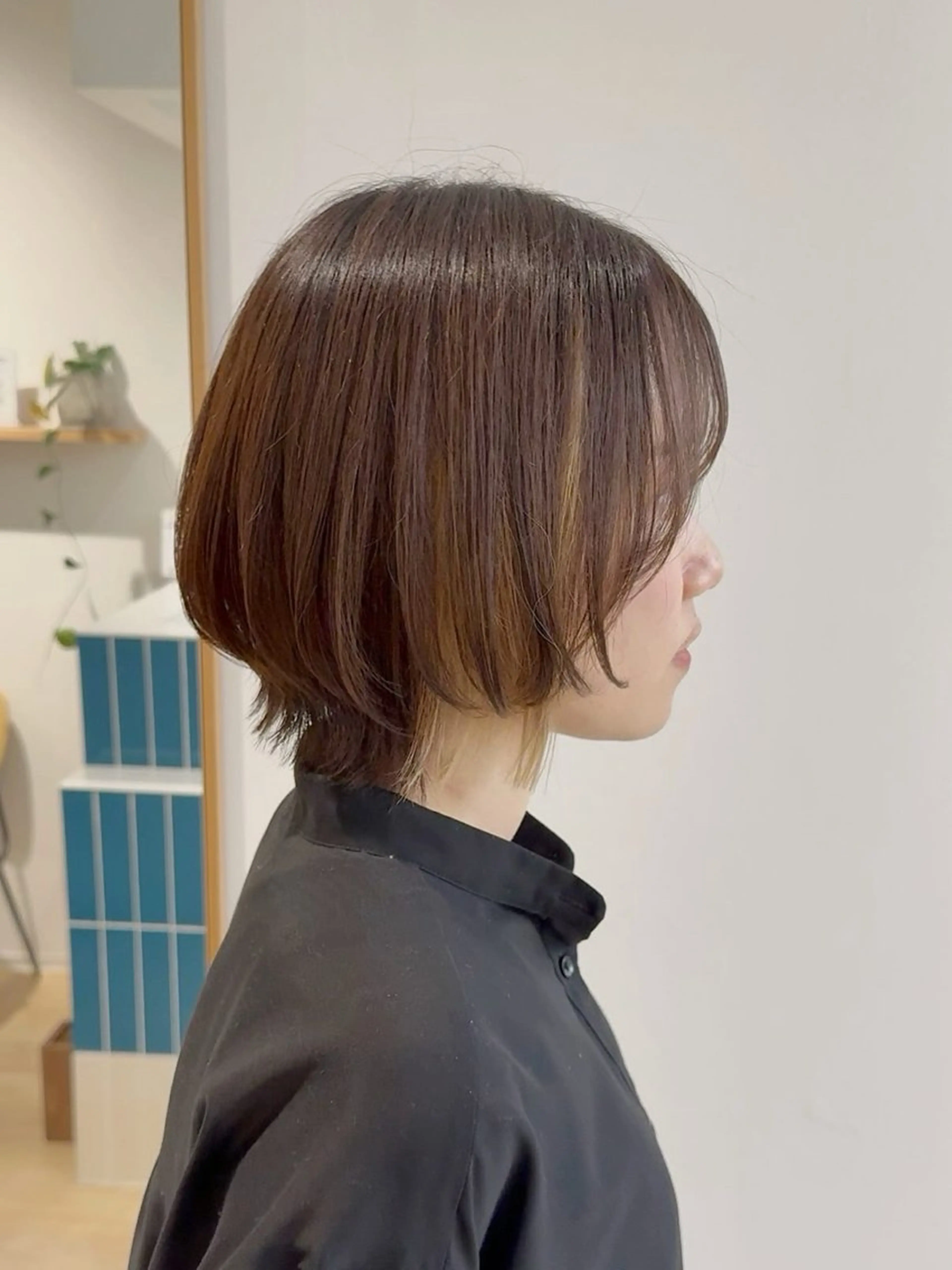 ショート MEGULI所属・新田 琴美/ 透明感/レイヤーのヘアスタイル