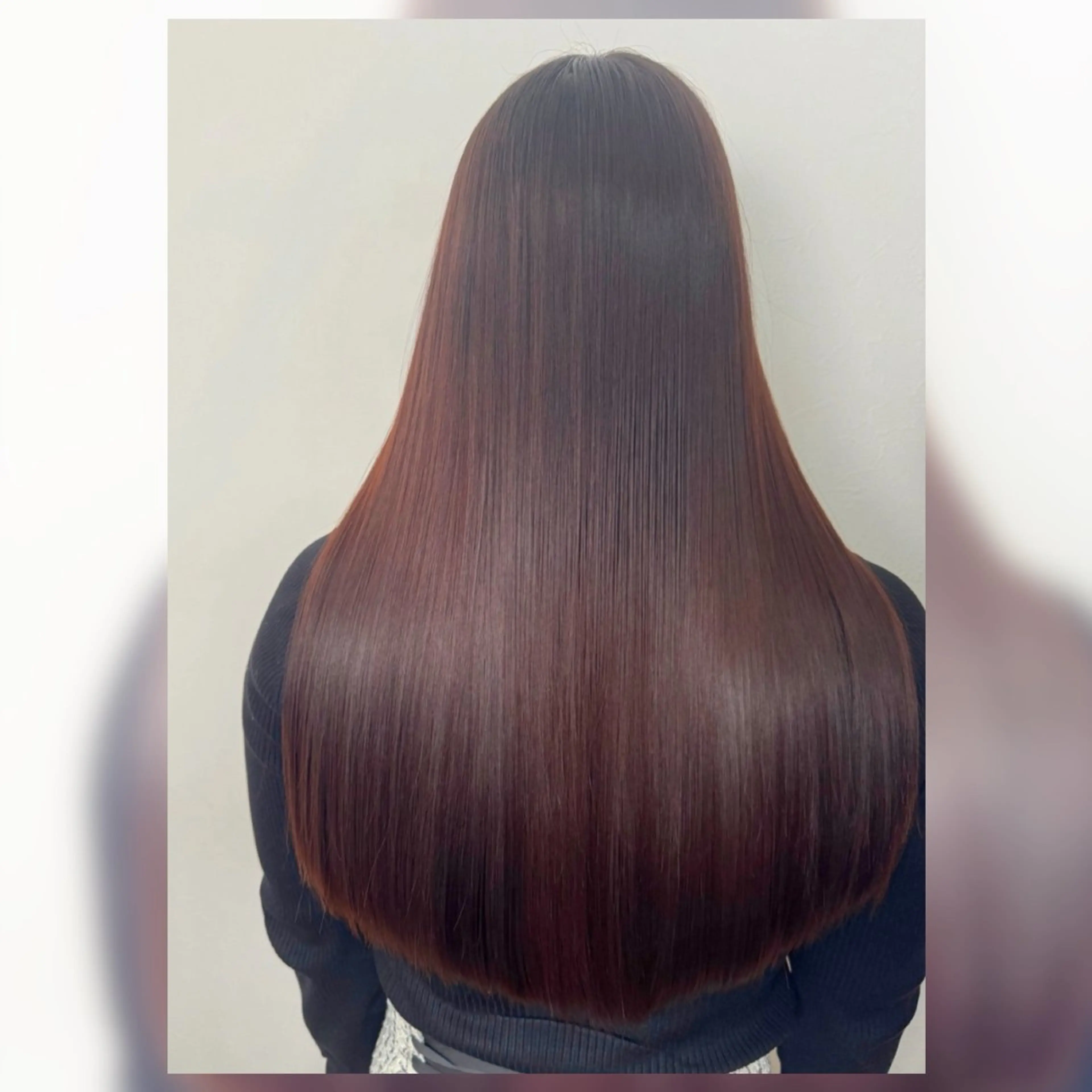 ロング カラー ブラウンカラー 透明感カラー ピンクカラー ピンクブラウン 髪質改善 ヘアカラー トリートメント ✨髪質改善×透明感 カラー✨岩下哲也のヘアスタイル