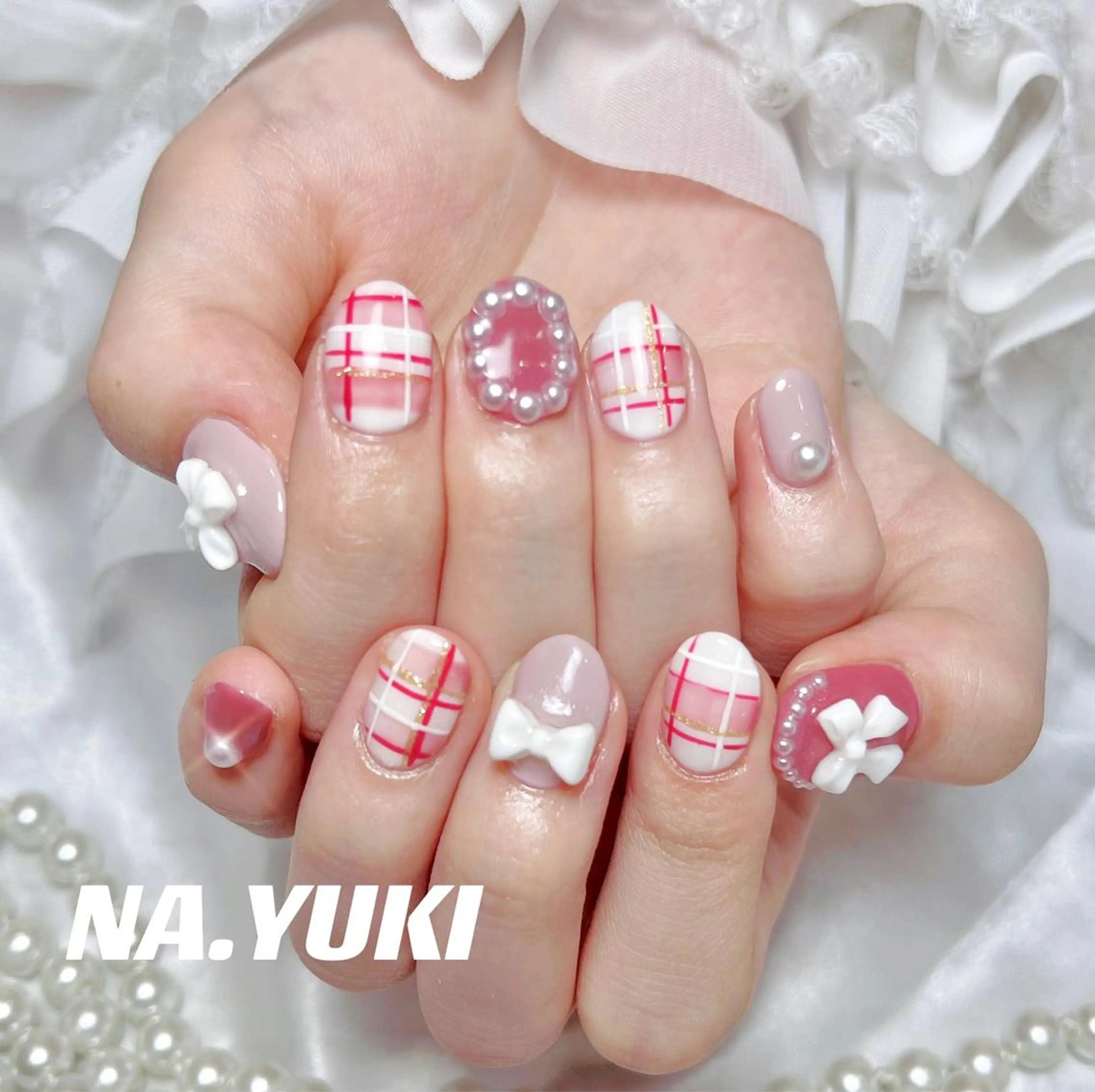 ネイル ハンドネイル ハンドケア ナユキNA.YUKI 池袋店のネイルデザイン