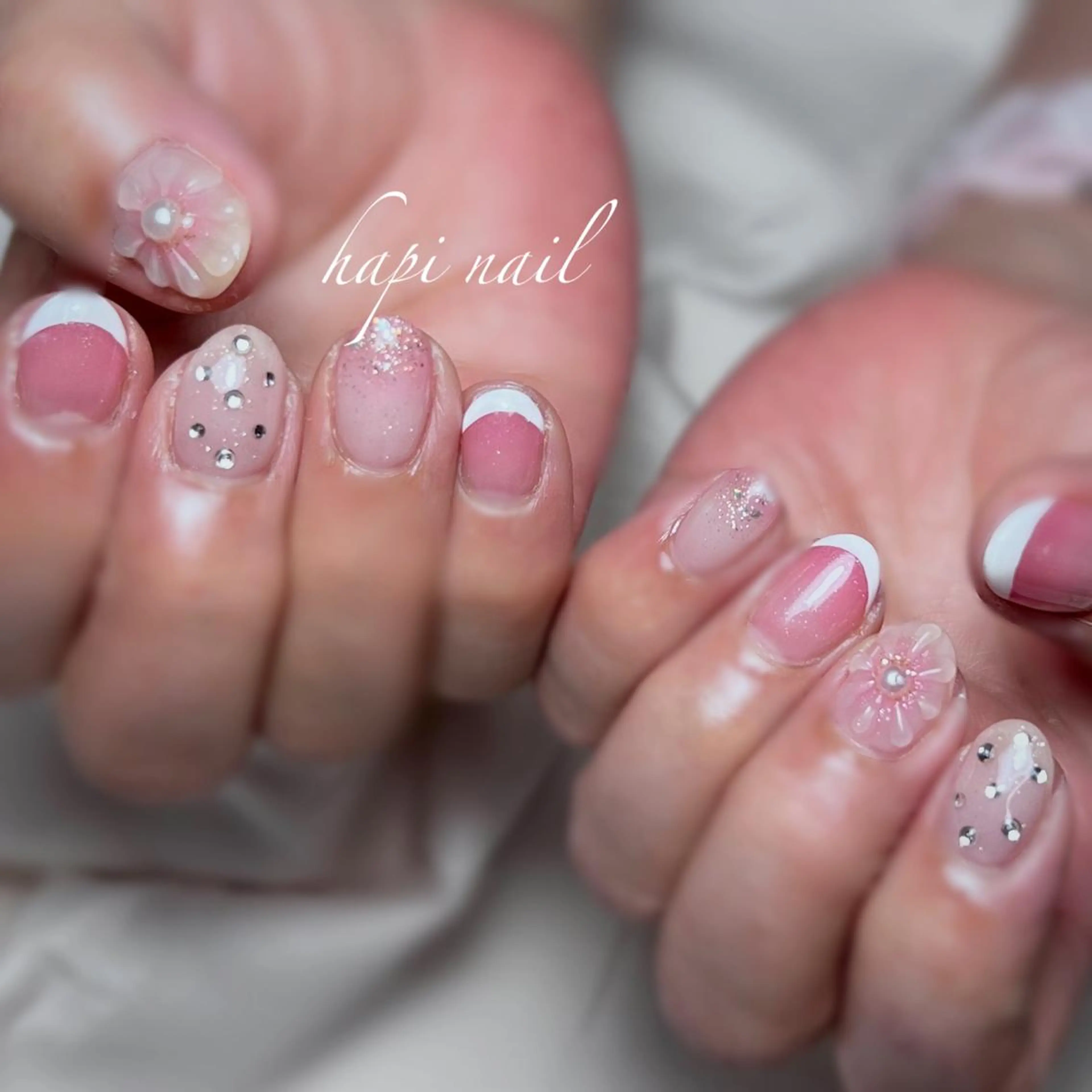 ネイル 【爪の育成専門】深爪・むしり癖・丸い爪・ガサガサなど　　Rio nail所属・Rio nail まなみのネイルデザイン