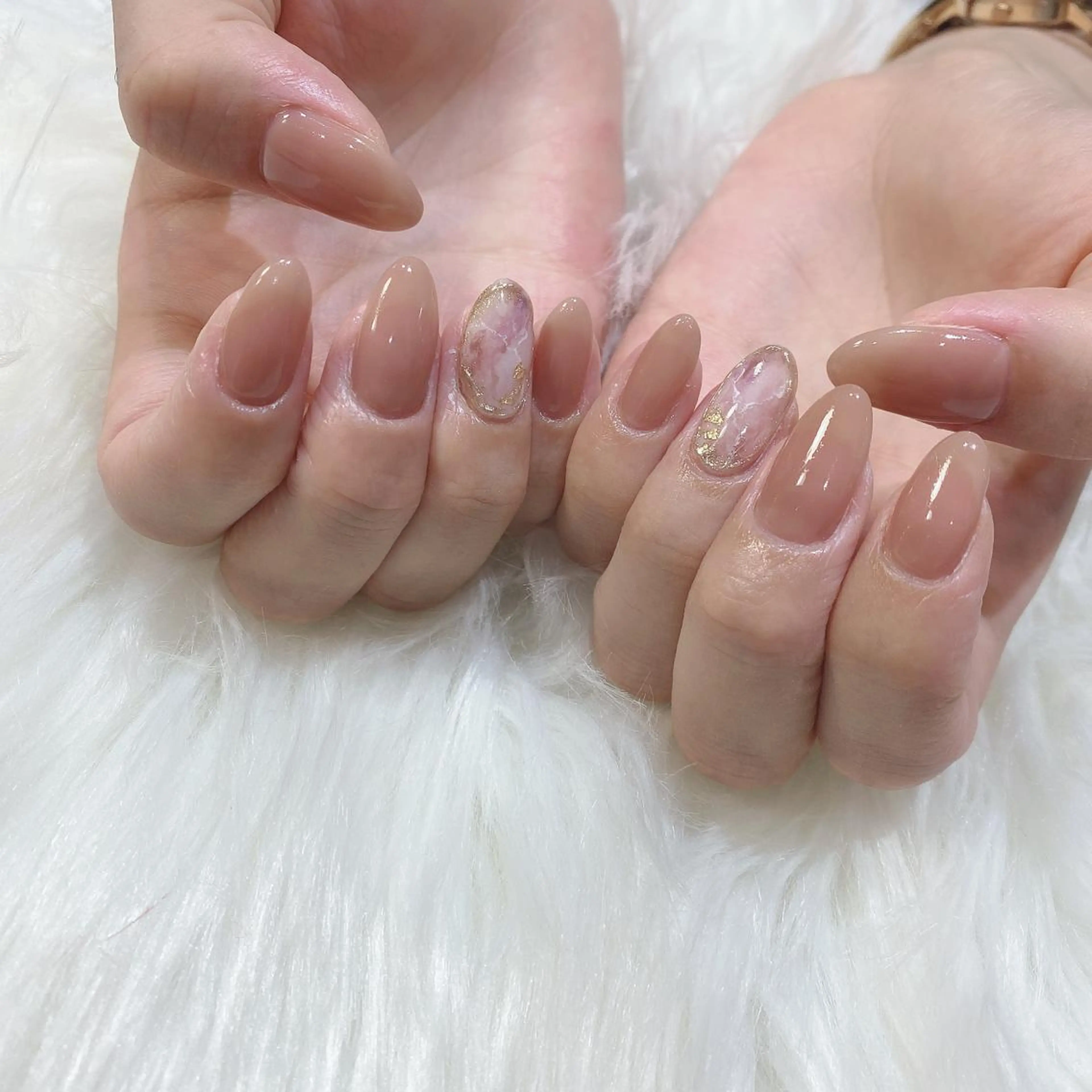 ネイル ハンドネイル 西岡 杏のネイルデザイン