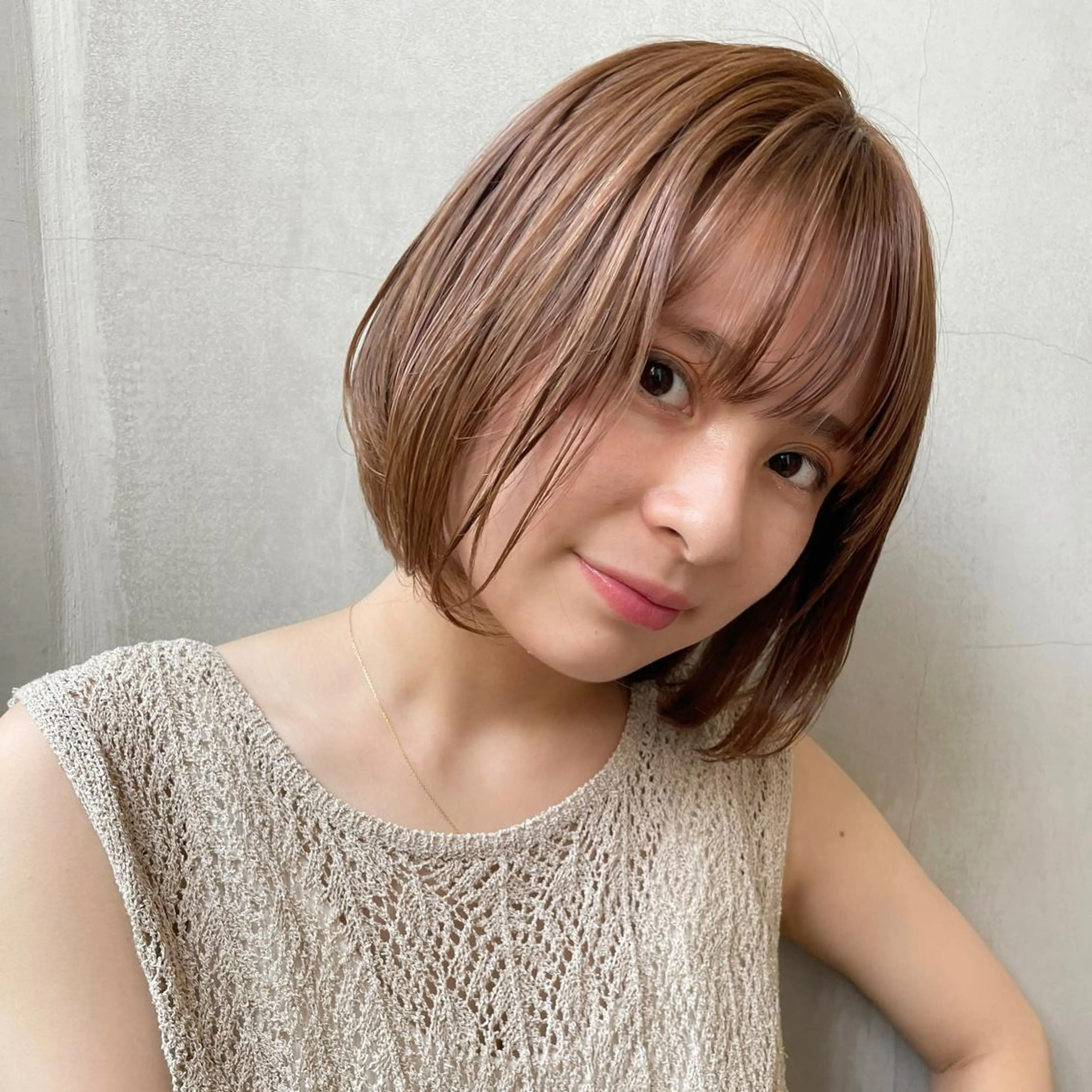 ショート カラー ボブ 🫧透明感ヘア🫧 🧸竹花　彩希🧸のヘアスタイル