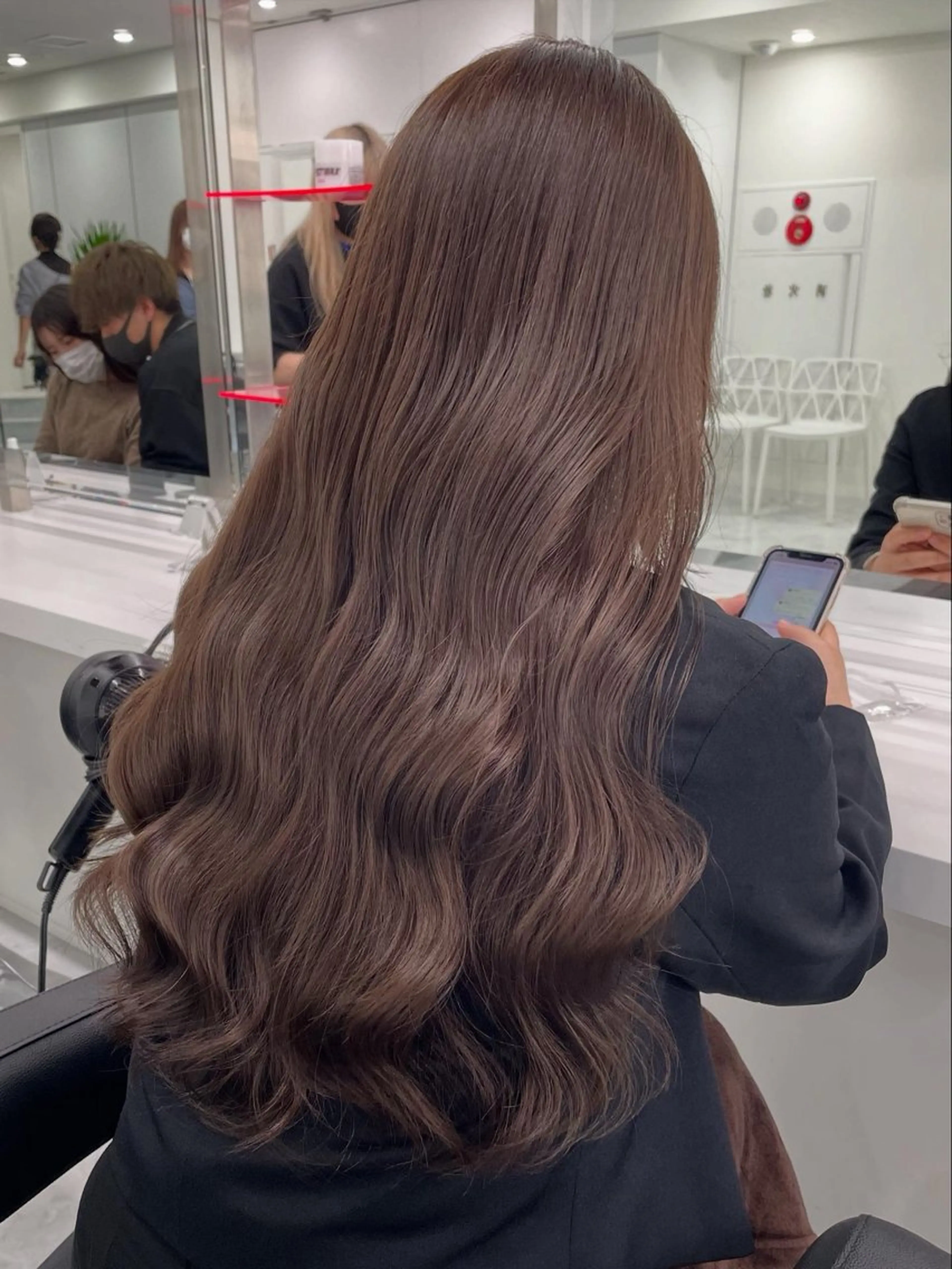 ロング 💖ベージュ💖 MEARIのヘアスタイル