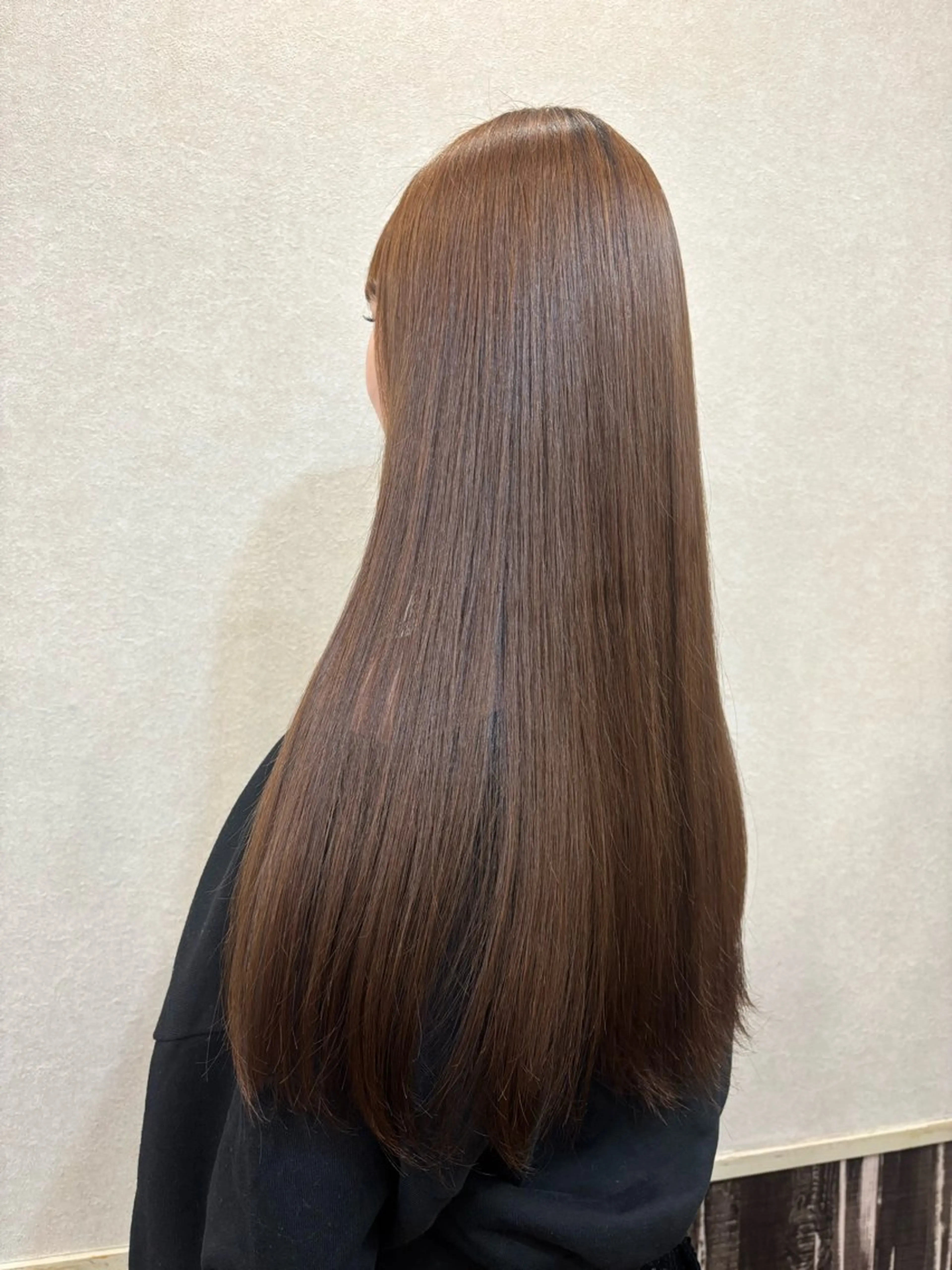 ロング 縮毛矯正 ar北千住所属・🦋ふくだ ゆうな🦋のヘアスタイル