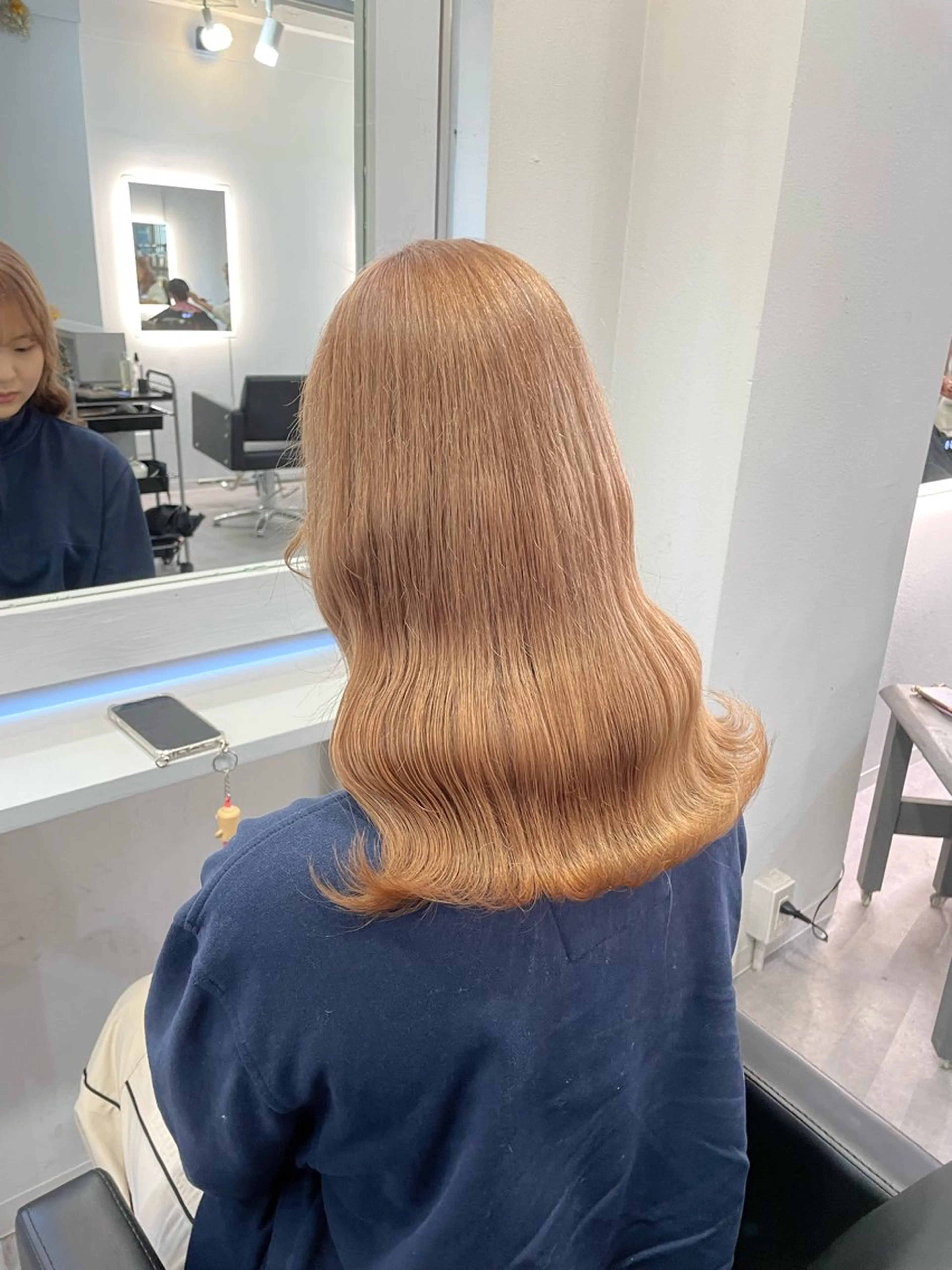 ロング Cielro【 シェイロ 】所属・Cielro/ダブル カラー/西田咲希のヘアスタイル