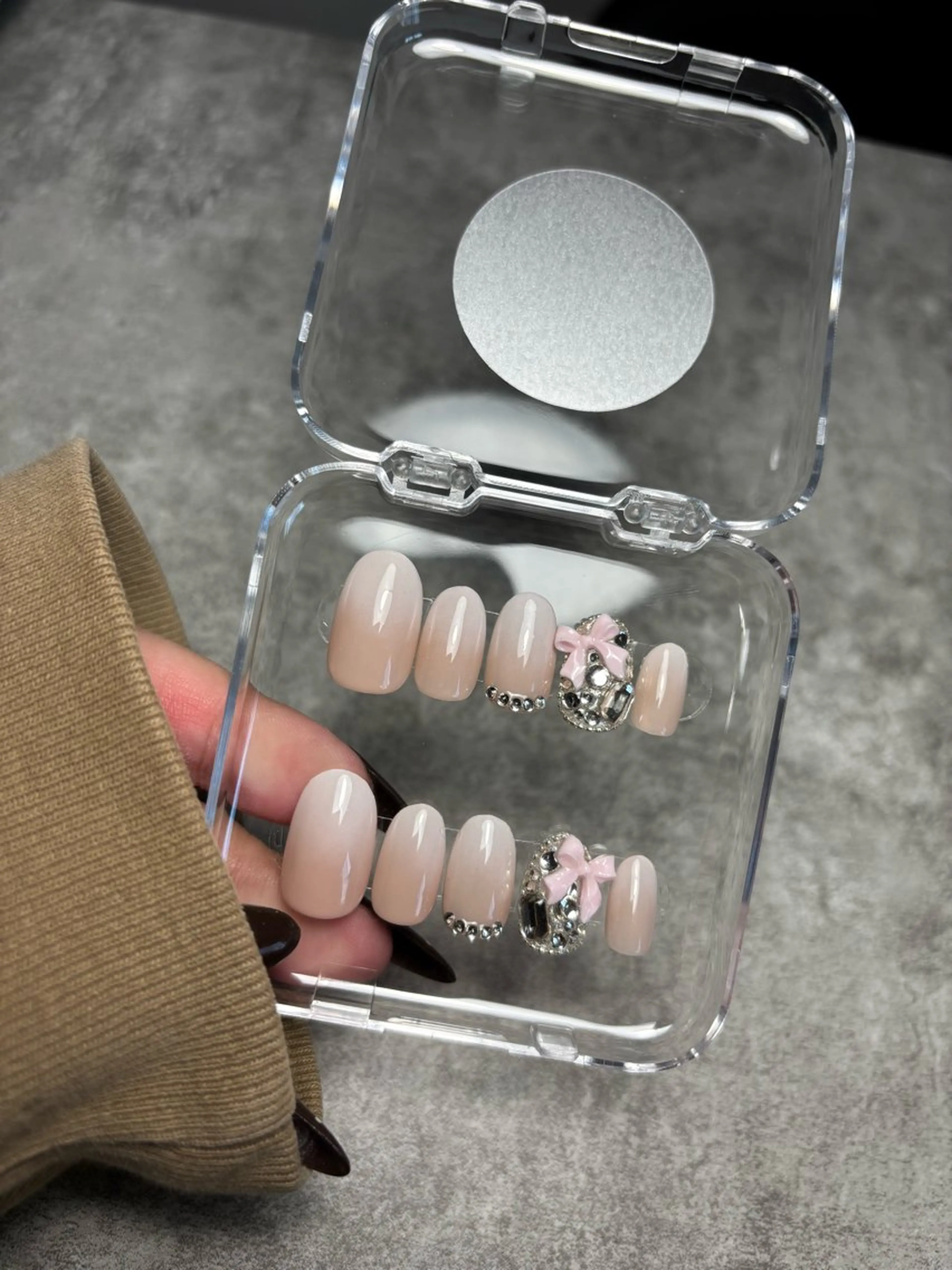 ネイル ネイルチップ en.nail⭐︎ 丹波橋のネイルデザイン