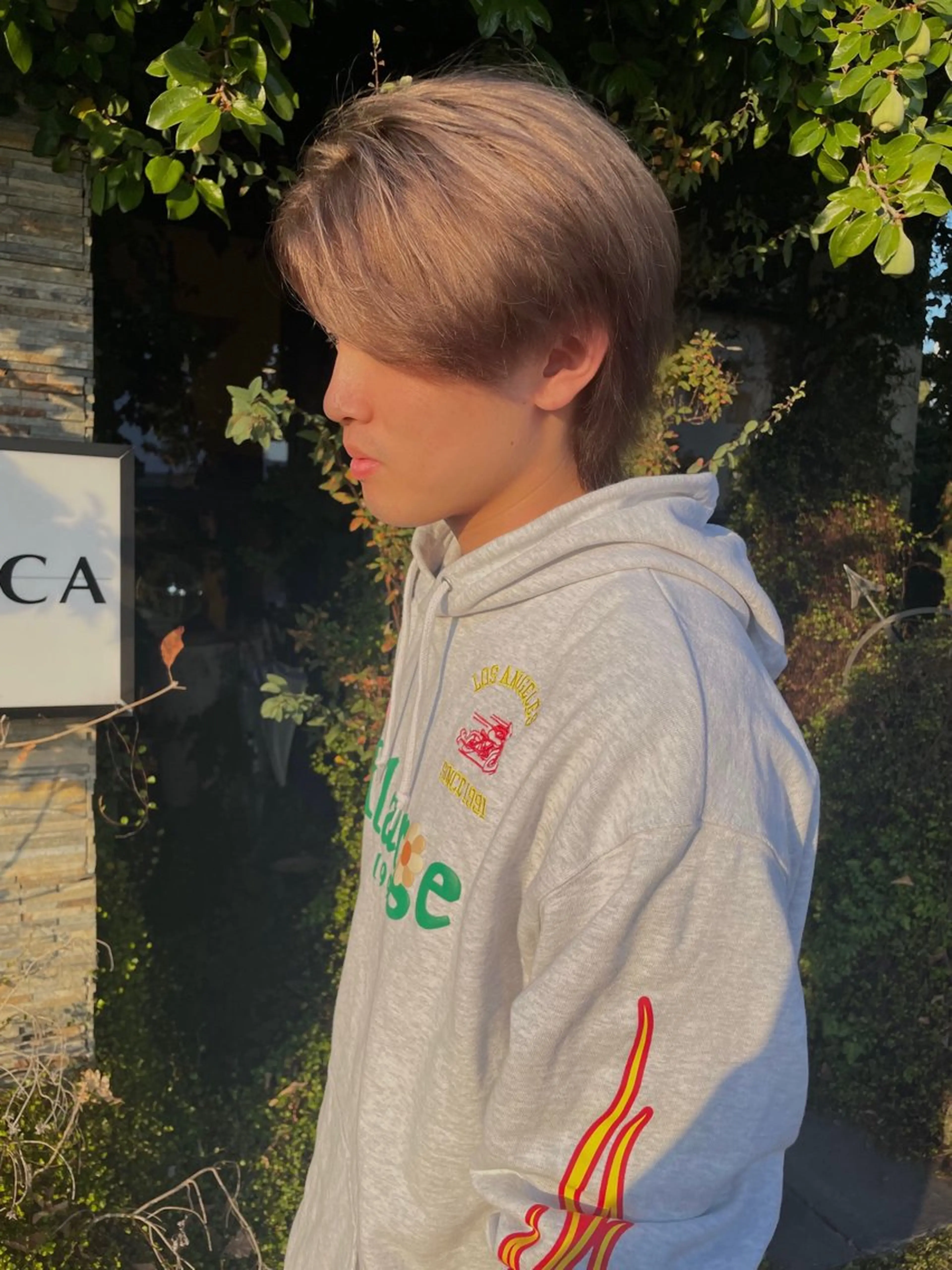 ショート カラー メンズ 太田 妃香/岡崎美容室のヘアスタイル