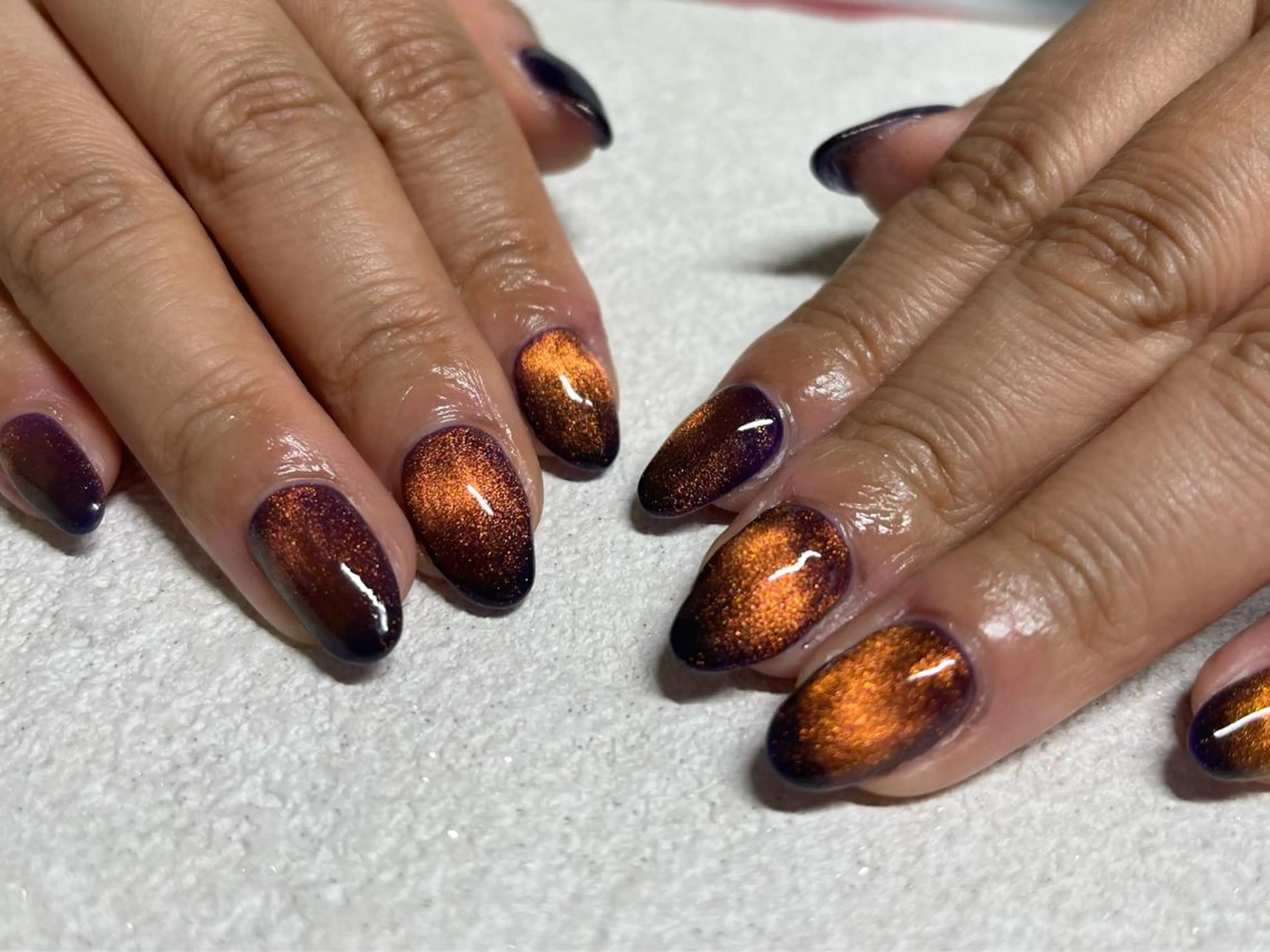 ネイル オーロラネイル フラワーネイル フットネイル フレンチネイル ジェルネイル Mogu nail 二子玉川のネイルデザイン