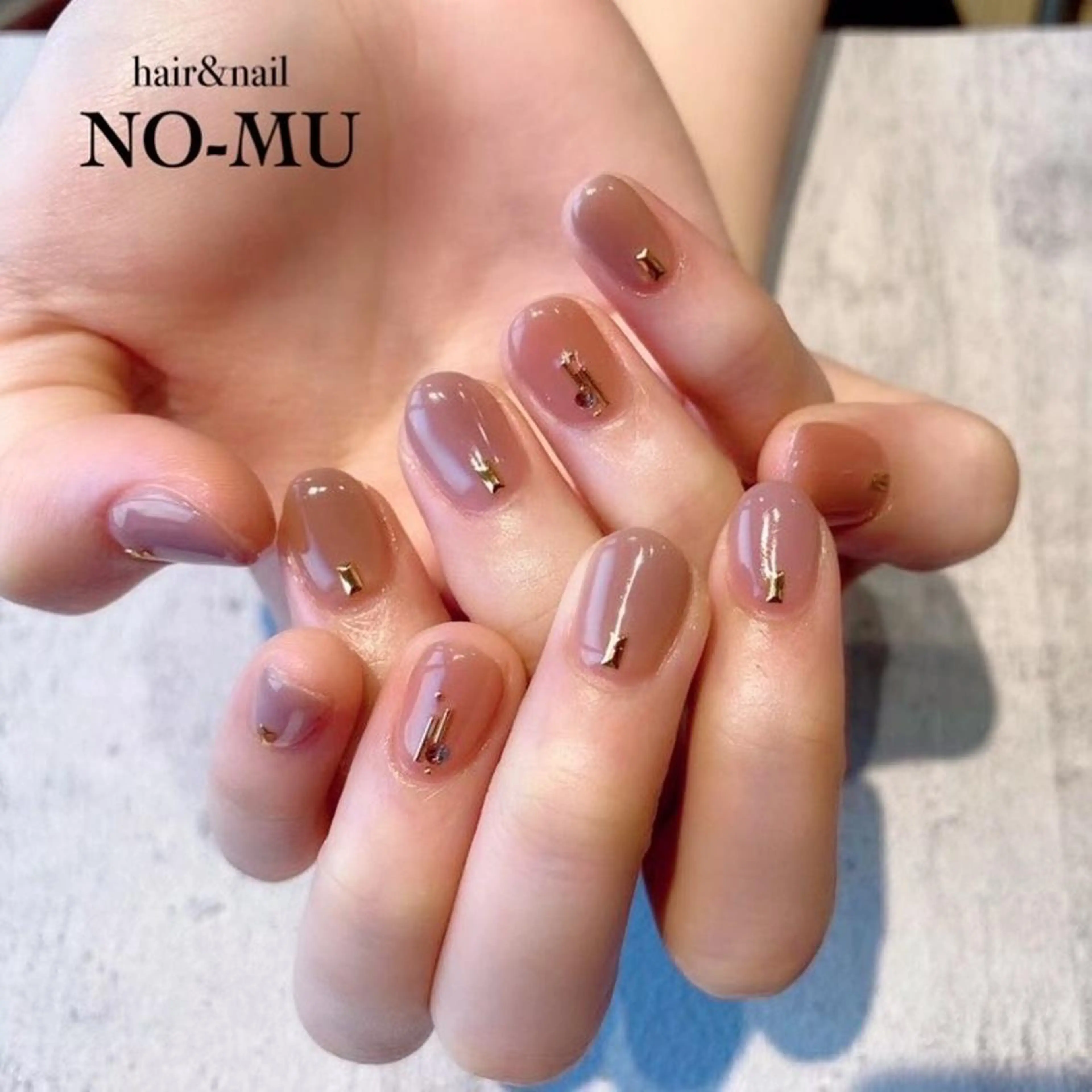 ネイル hair&nail NO-MU所属・hair&nail NO-MUのネイルデザイン