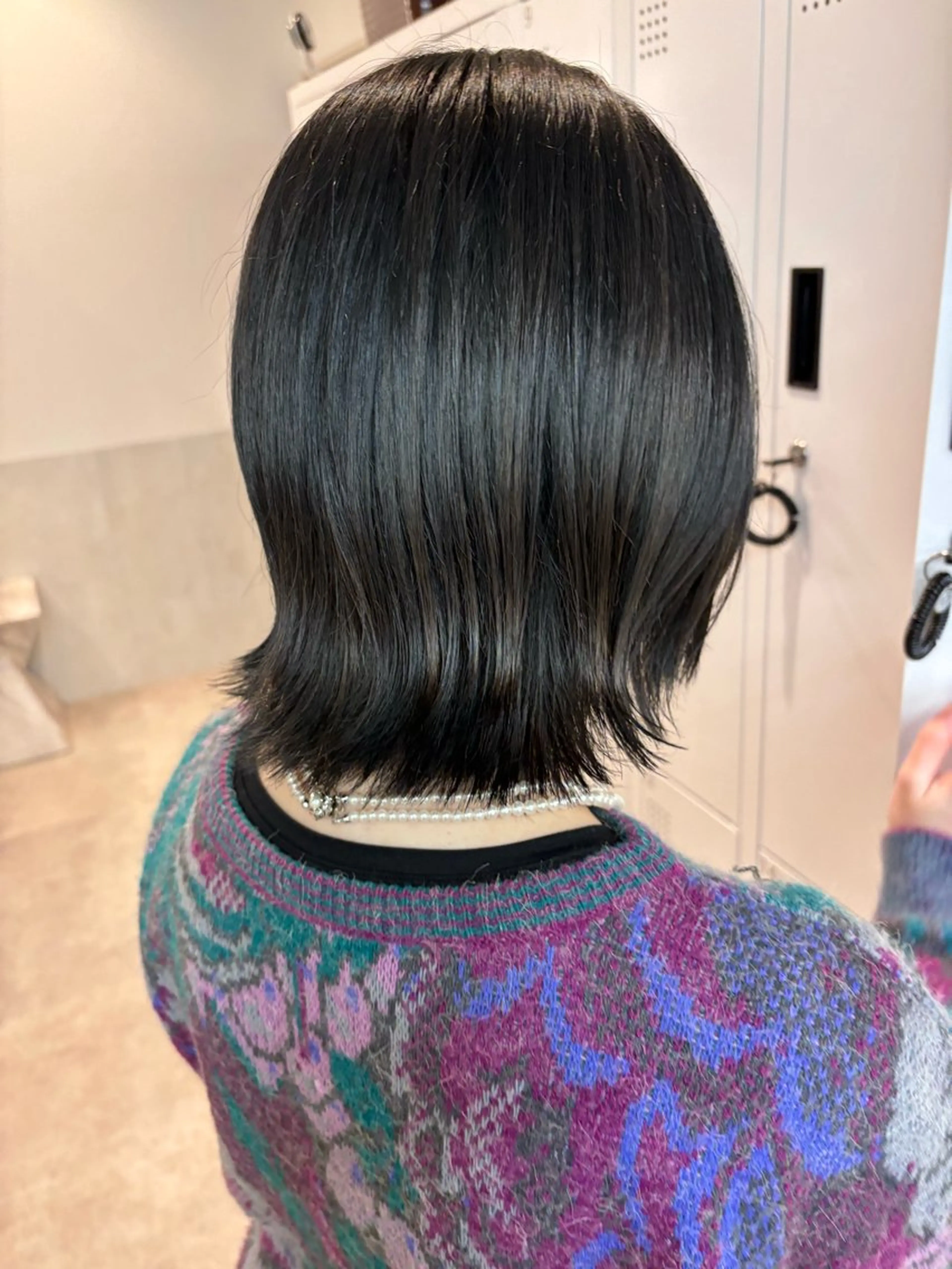 ショート カット ヘアカラー トリートメント ヘッドスパ 朝楽スタイル🌼 千晶のヘアスタイル