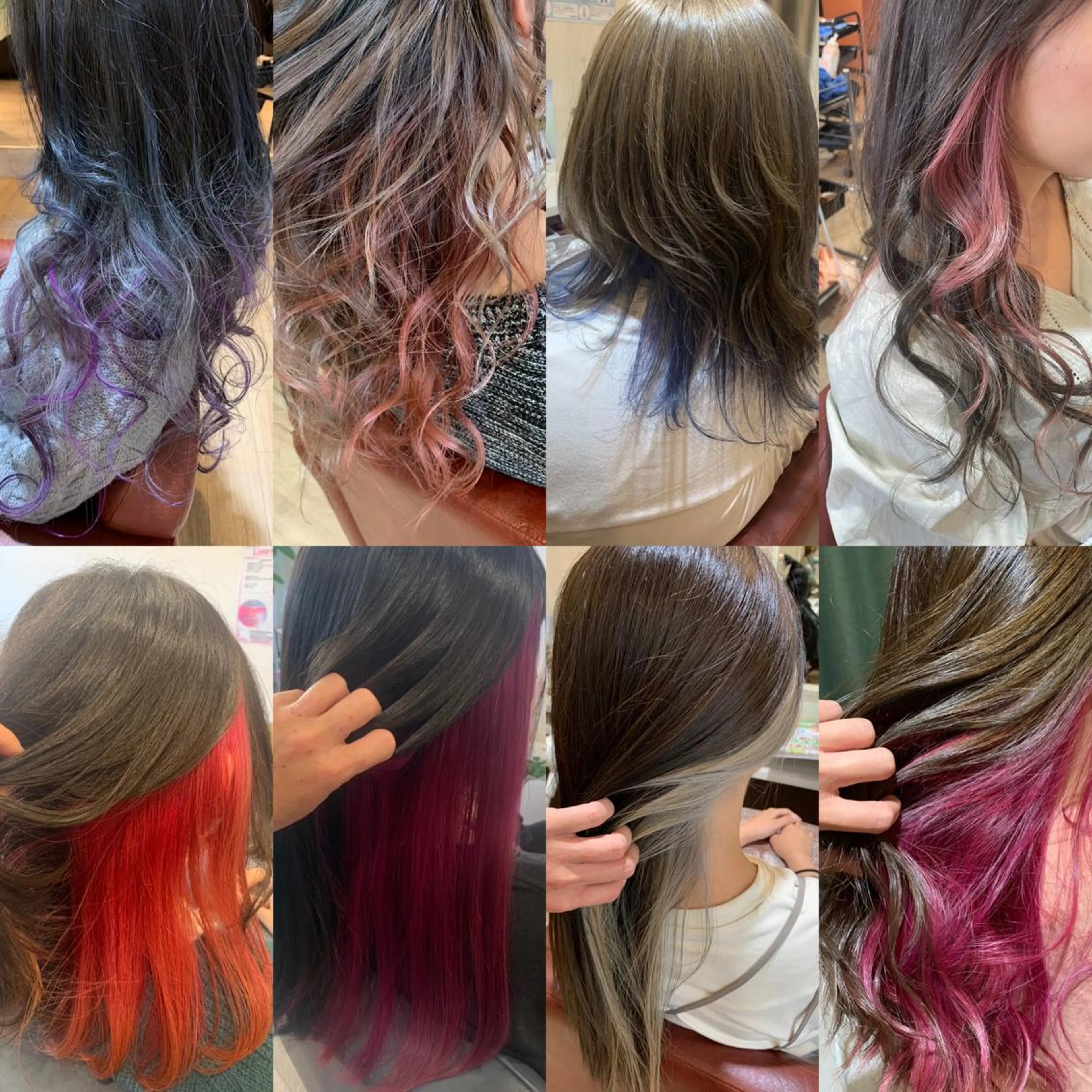 カラー インナーカラー hair & spa Nalu所属・hair & spa Naluのヘアスタイル