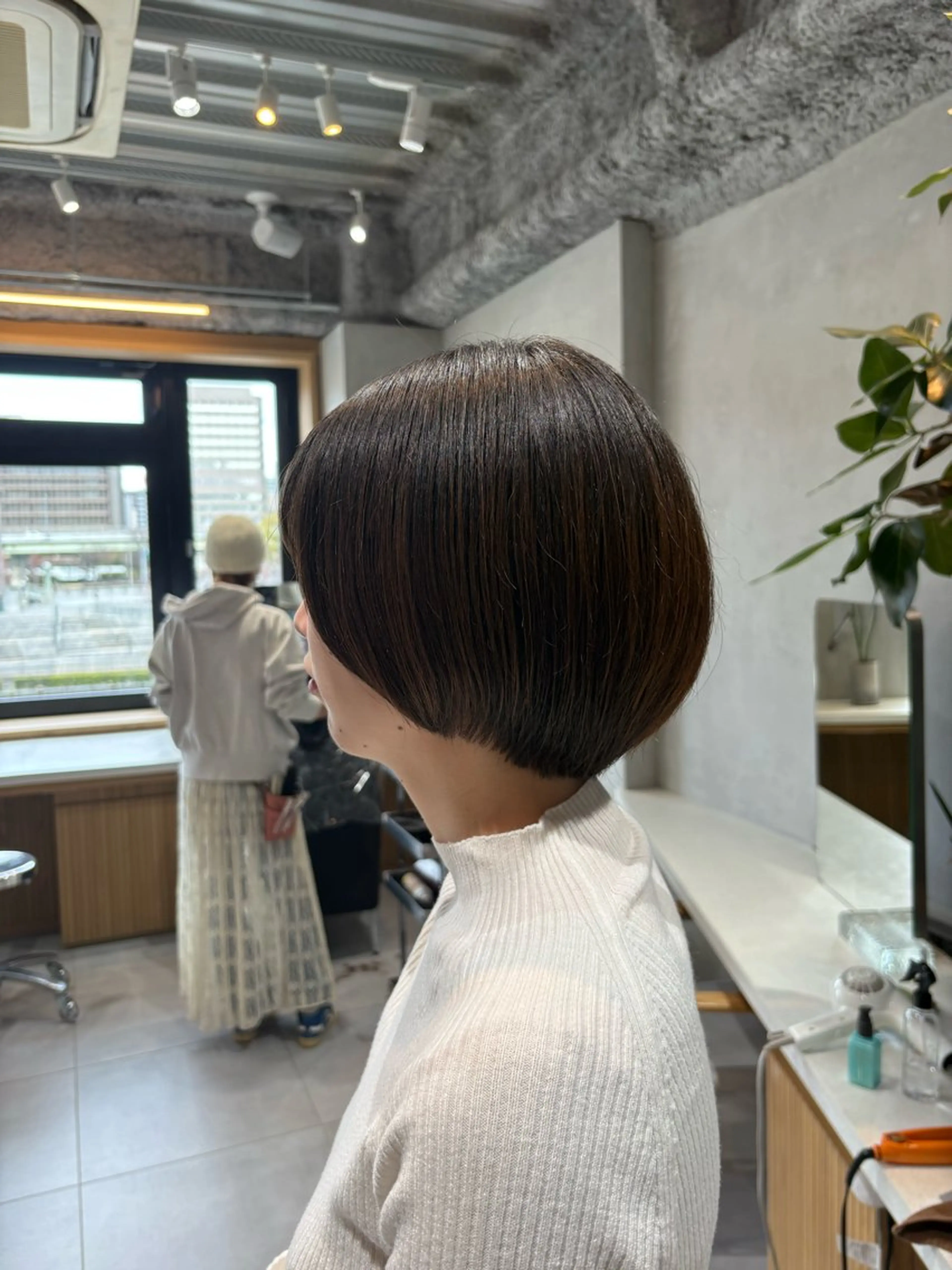 ショート ショートボブ ボブ ショートヘア カット 🌈奥野　仁礼 /北浜/淀屋橋のヘアスタイル