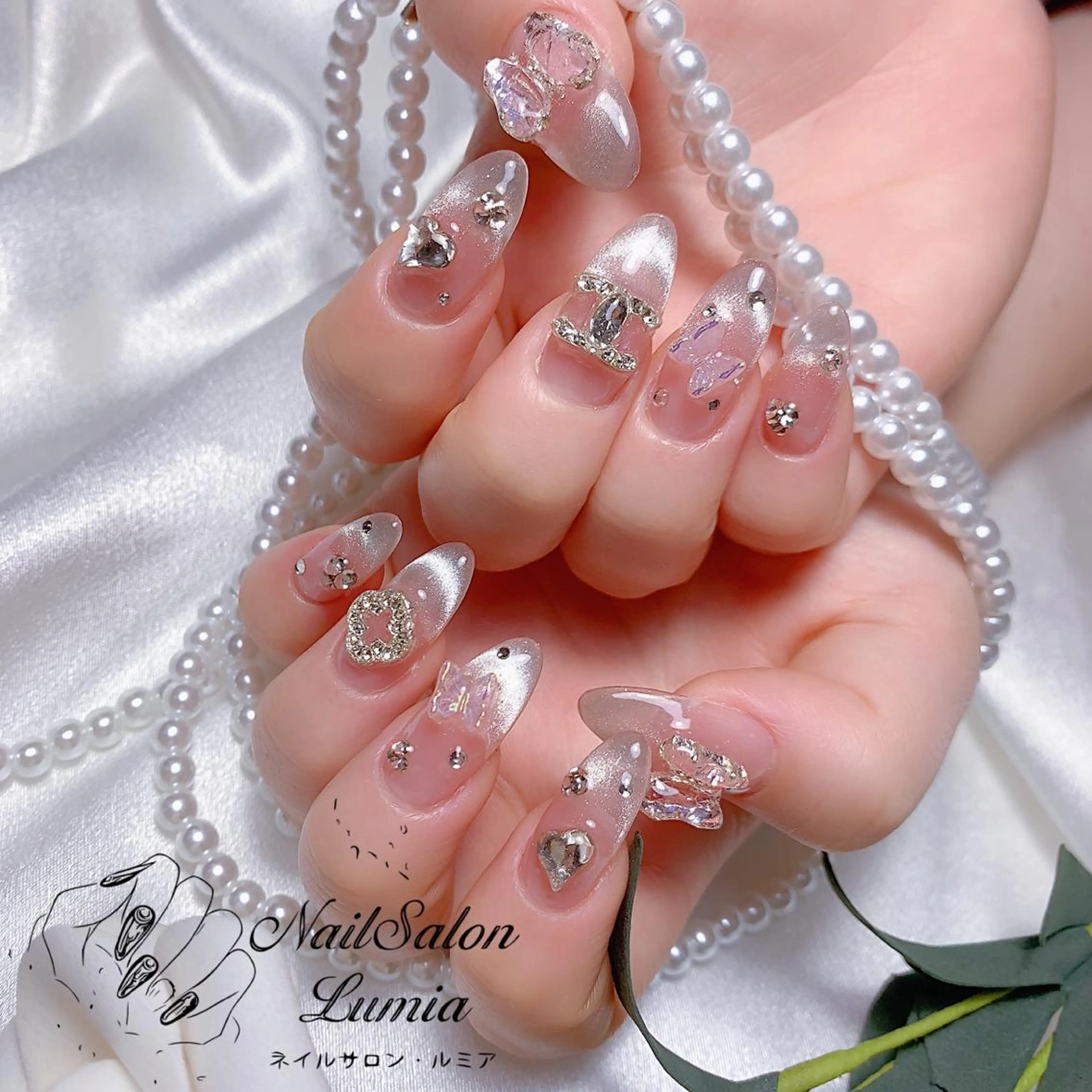 ネイル ハンドネイル ネイルサロン ルミア Lumia 店長のネイルデザイン