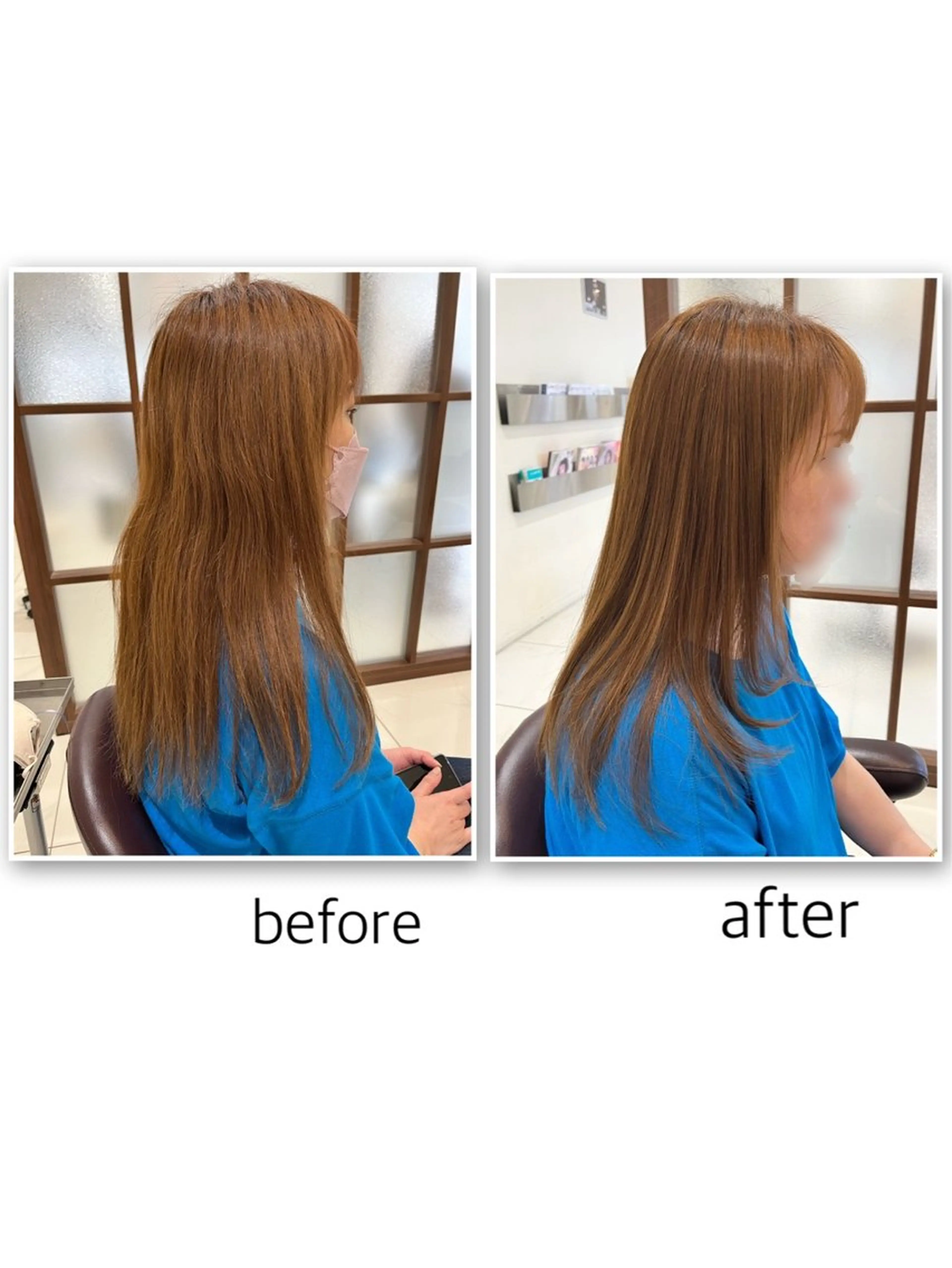 ロング ロングレイヤー レイヤーカット ロング 酸性ストレート ツヅキ マスミのヘアスタイル