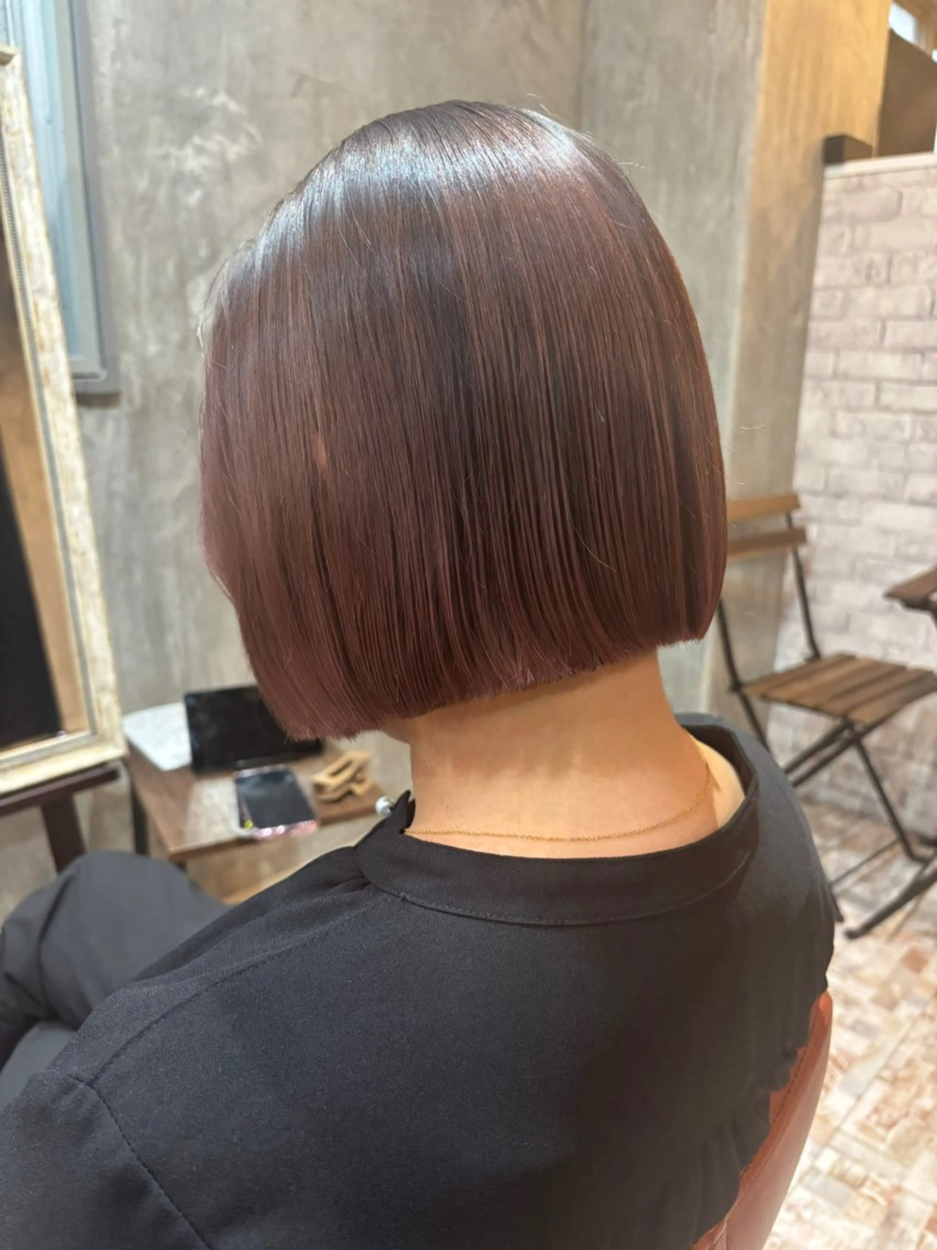 ショート ボブ カット botan🪷☆*。 レ ナのヘアスタイル