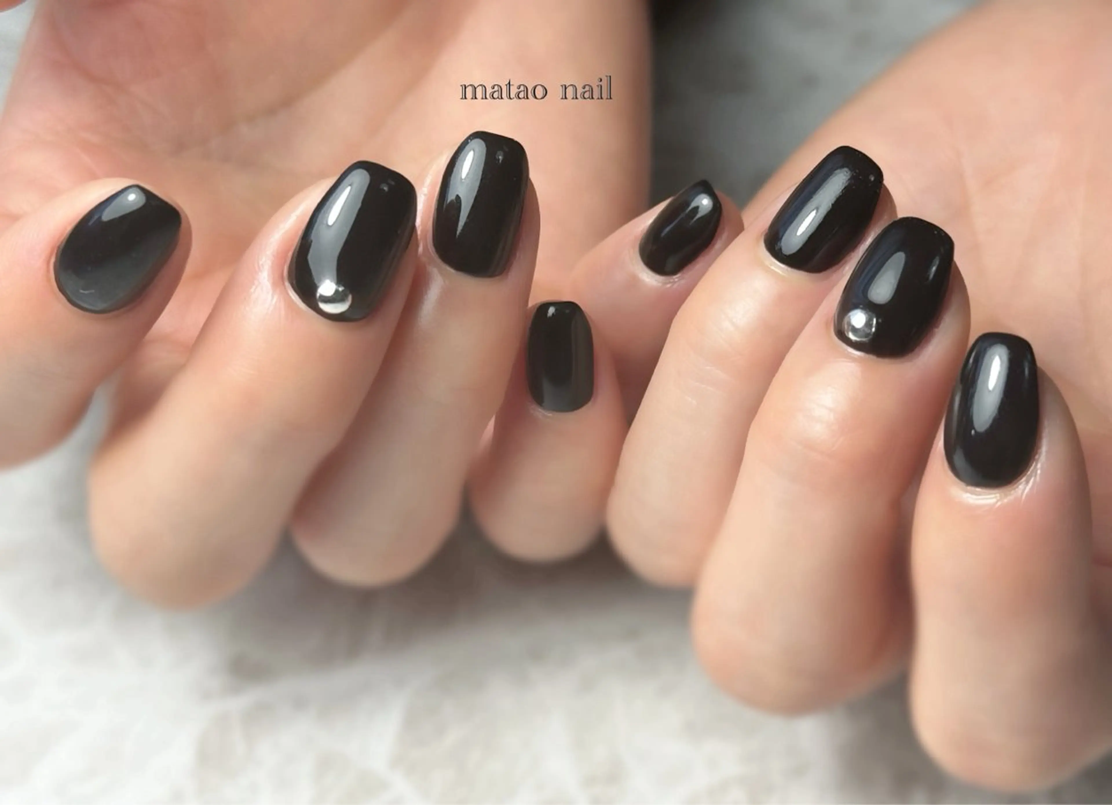 ネイル ワンカラーネイル ハンドネイル フットネイル matao nailのネイルデザイン