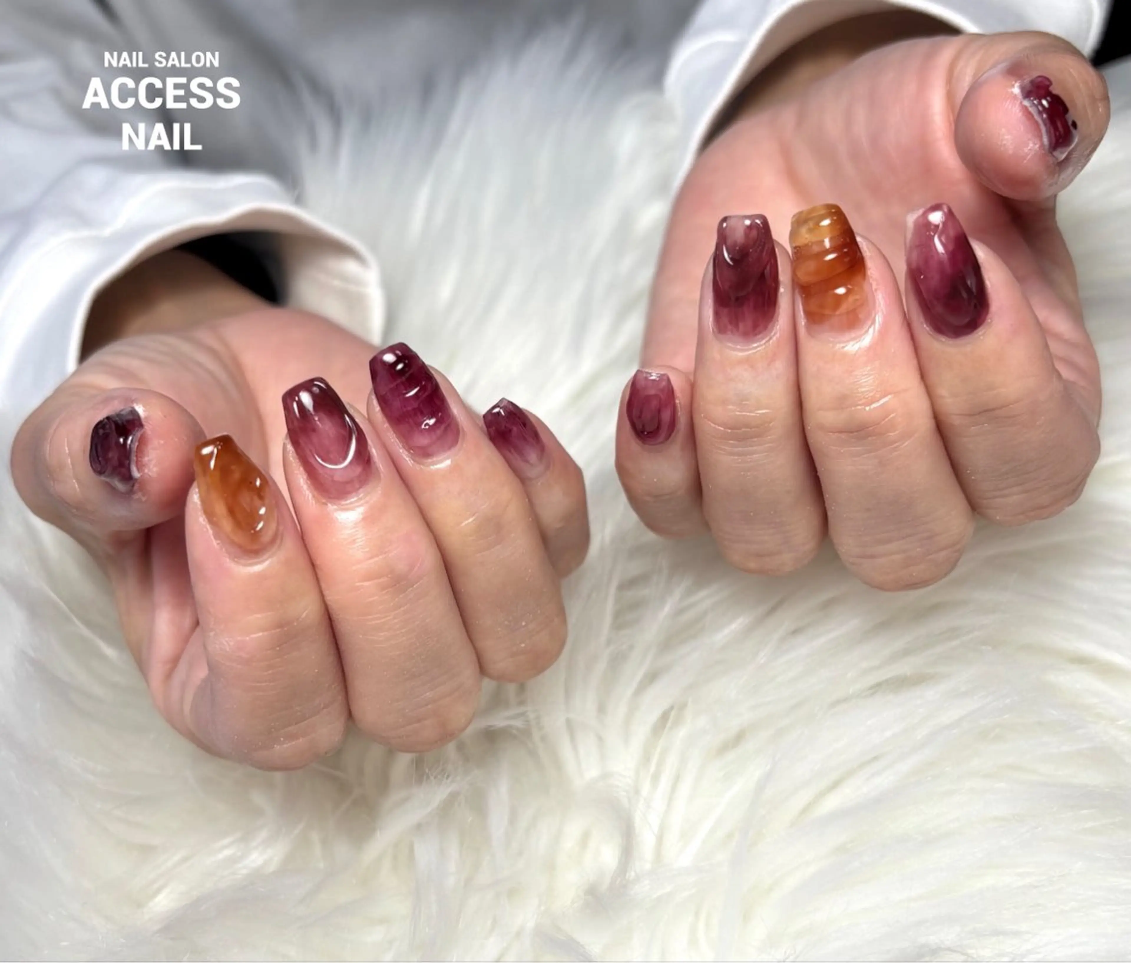 ネイル access nailのネイルデザイン